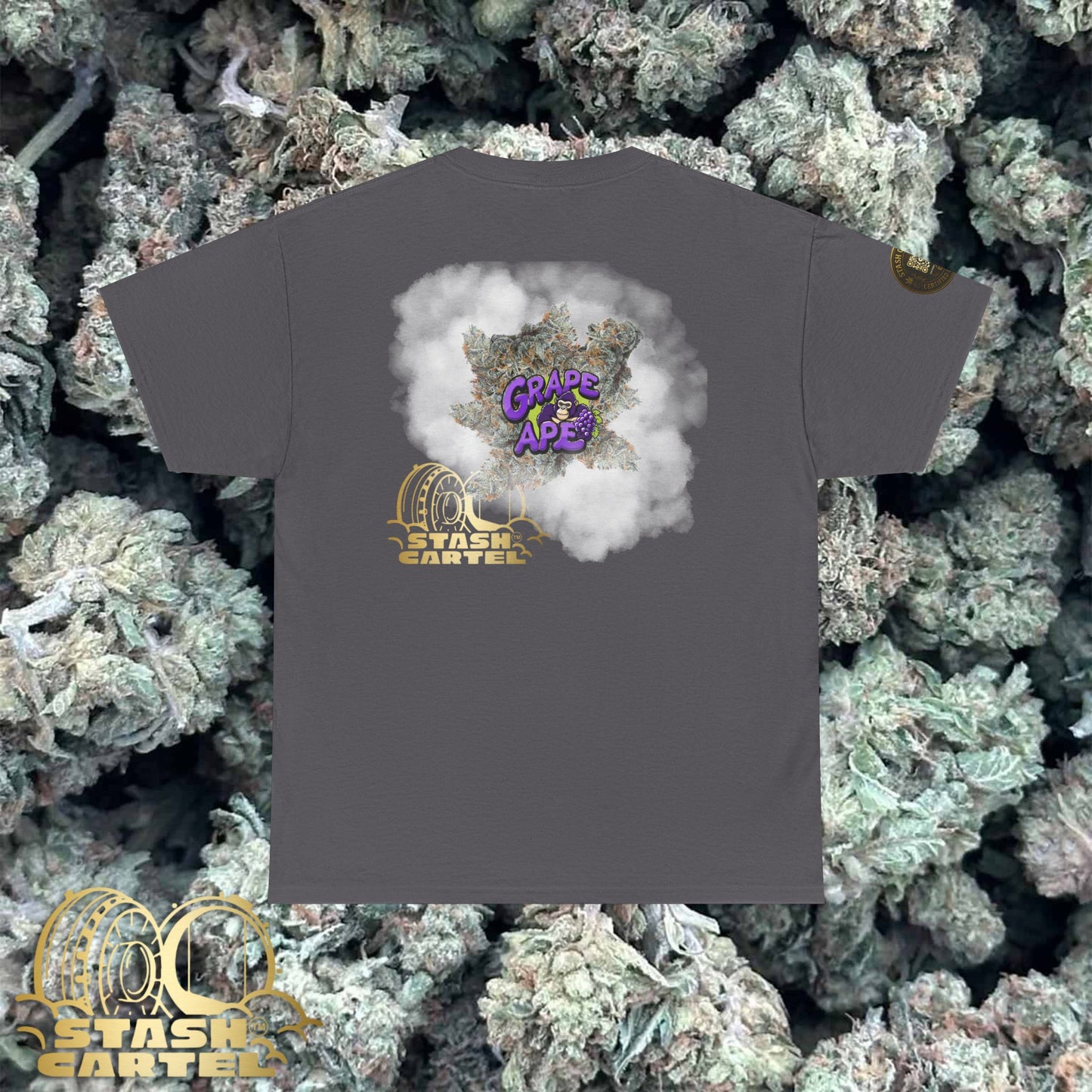 Grape Ape Tee – Purple Royalty, Sweet & Sedative Unisex Heavy Cotton Tee