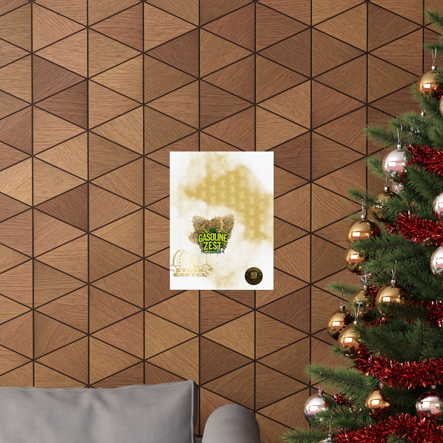⛽🍋 Gasoline Zest Poster – Zesty Diesel Hybrid Wall Art with Bold Flavor
