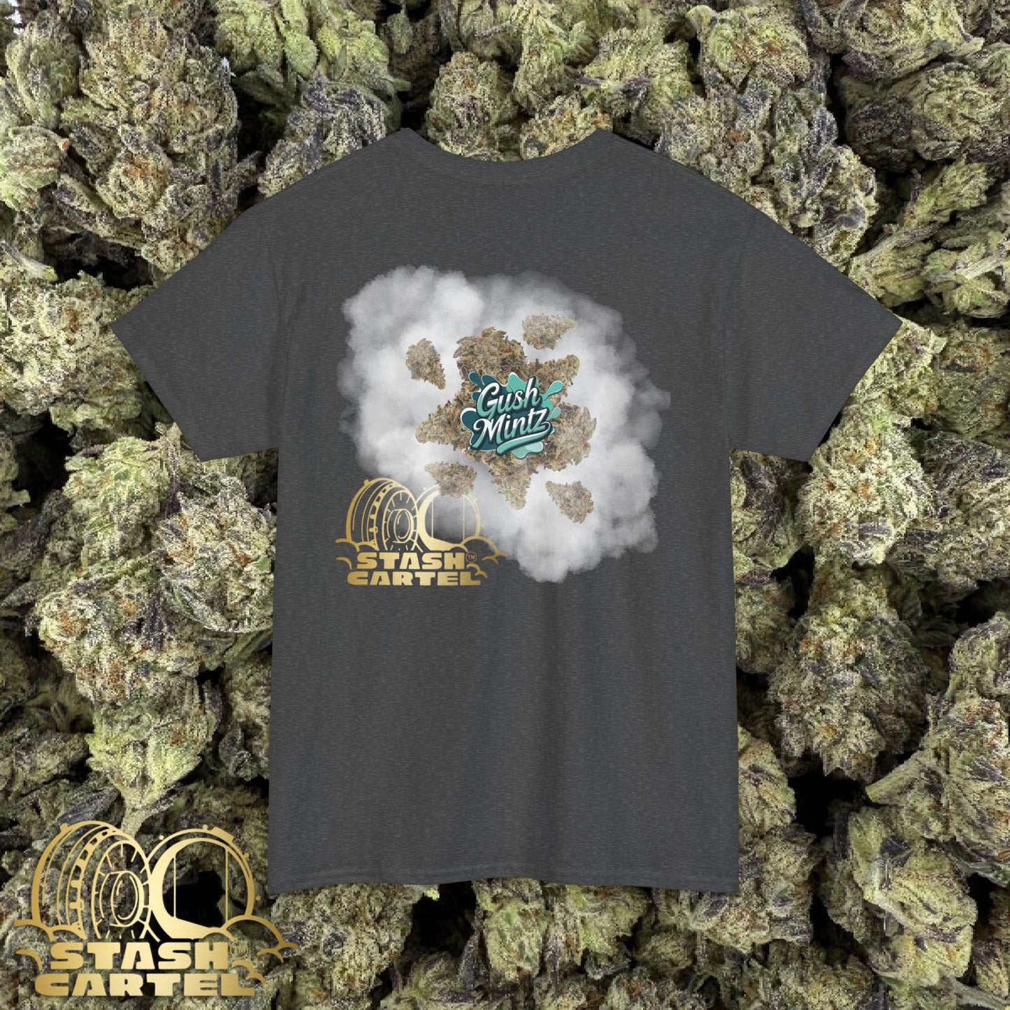 Gush Mintz Tee – Luxury Gas, Frosted Loud Unisex Heavy Cotton Tee