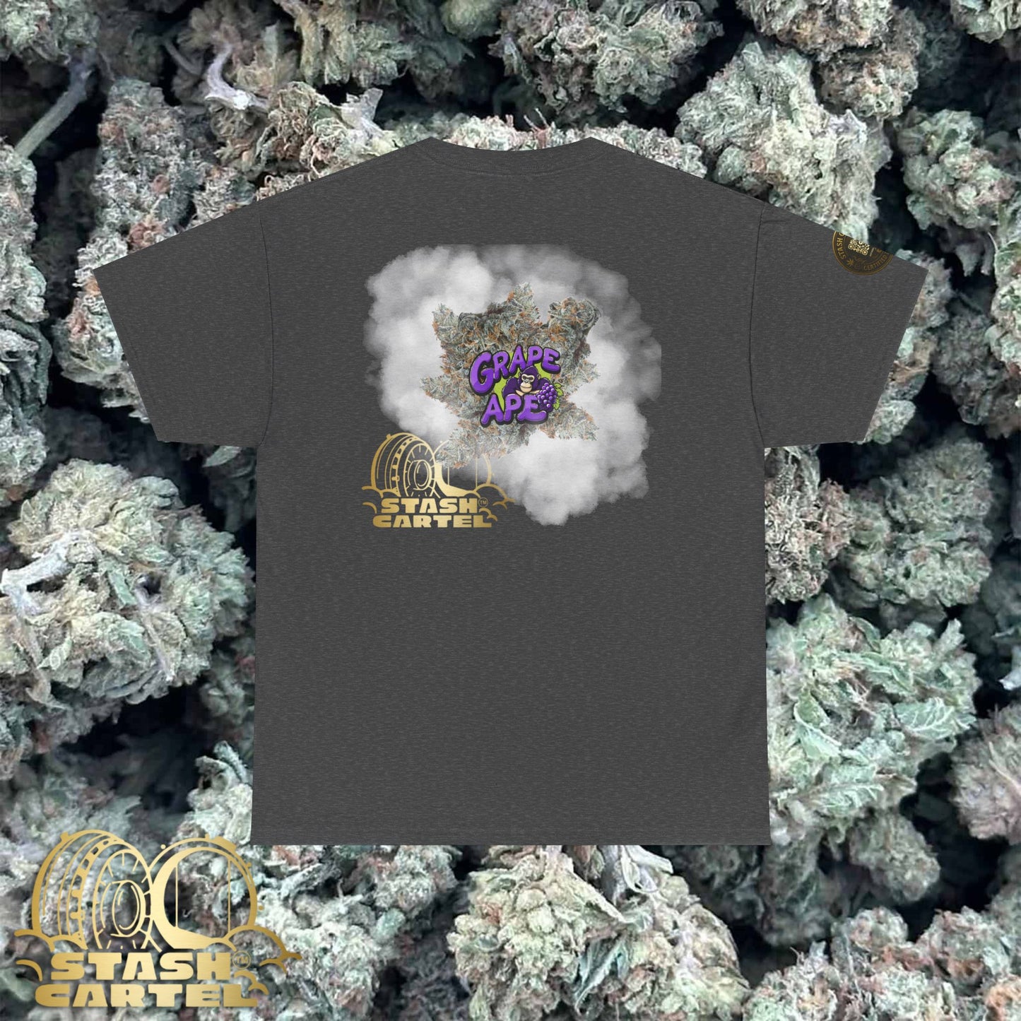 Grape Ape Tee – Purple Royalty, Sweet & Sedative Unisex Heavy Cotton Tee