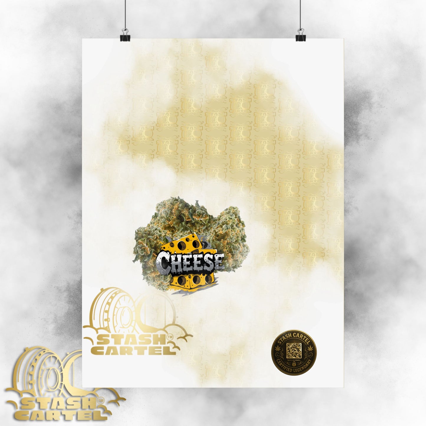 🧀🌀 Cheese Poster – Iconic UK Hybrid with Funky Cheddar & Bold Euphoria