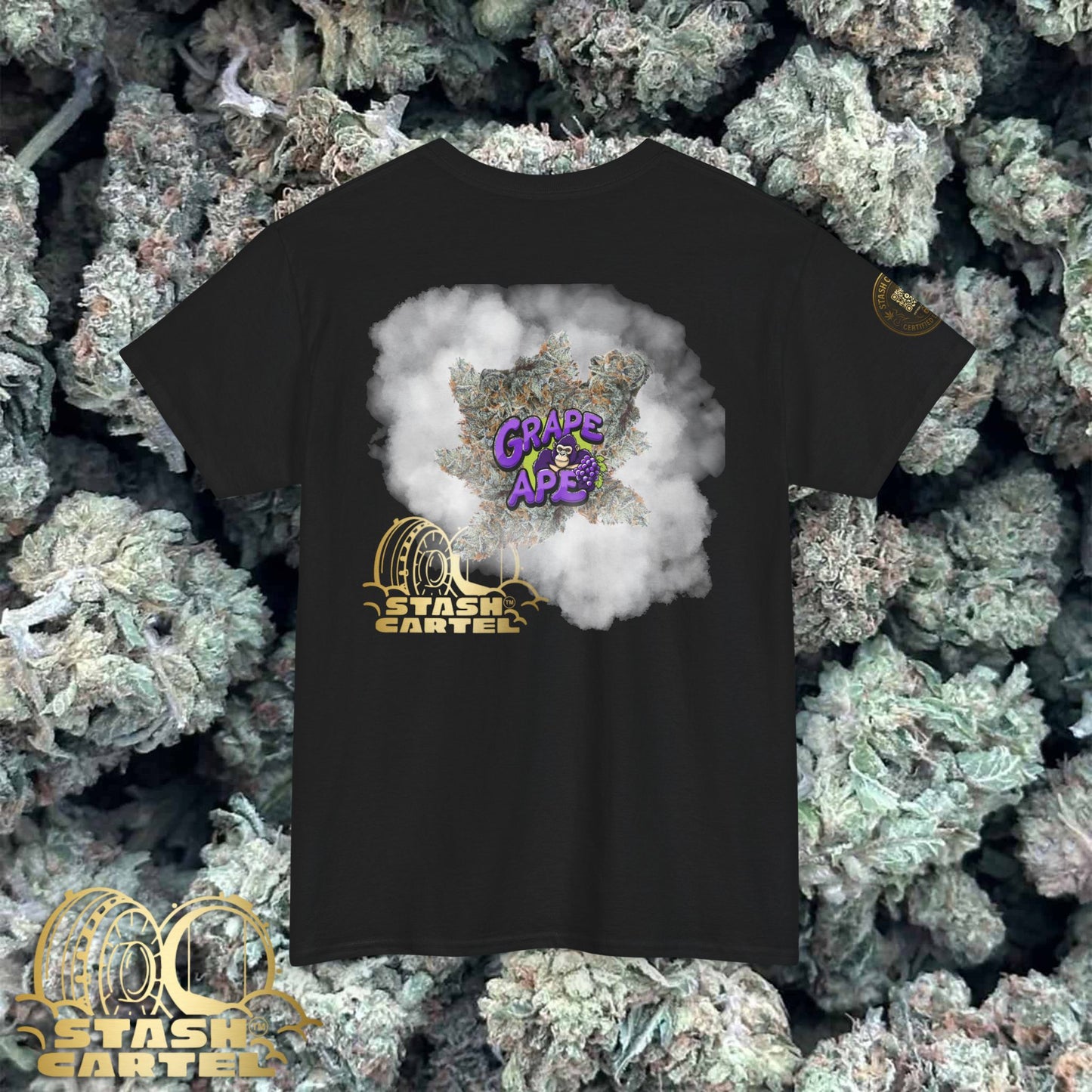 Grape Ape Tee – Purple Royalty, Sweet & Sedative Unisex Heavy Cotton Tee