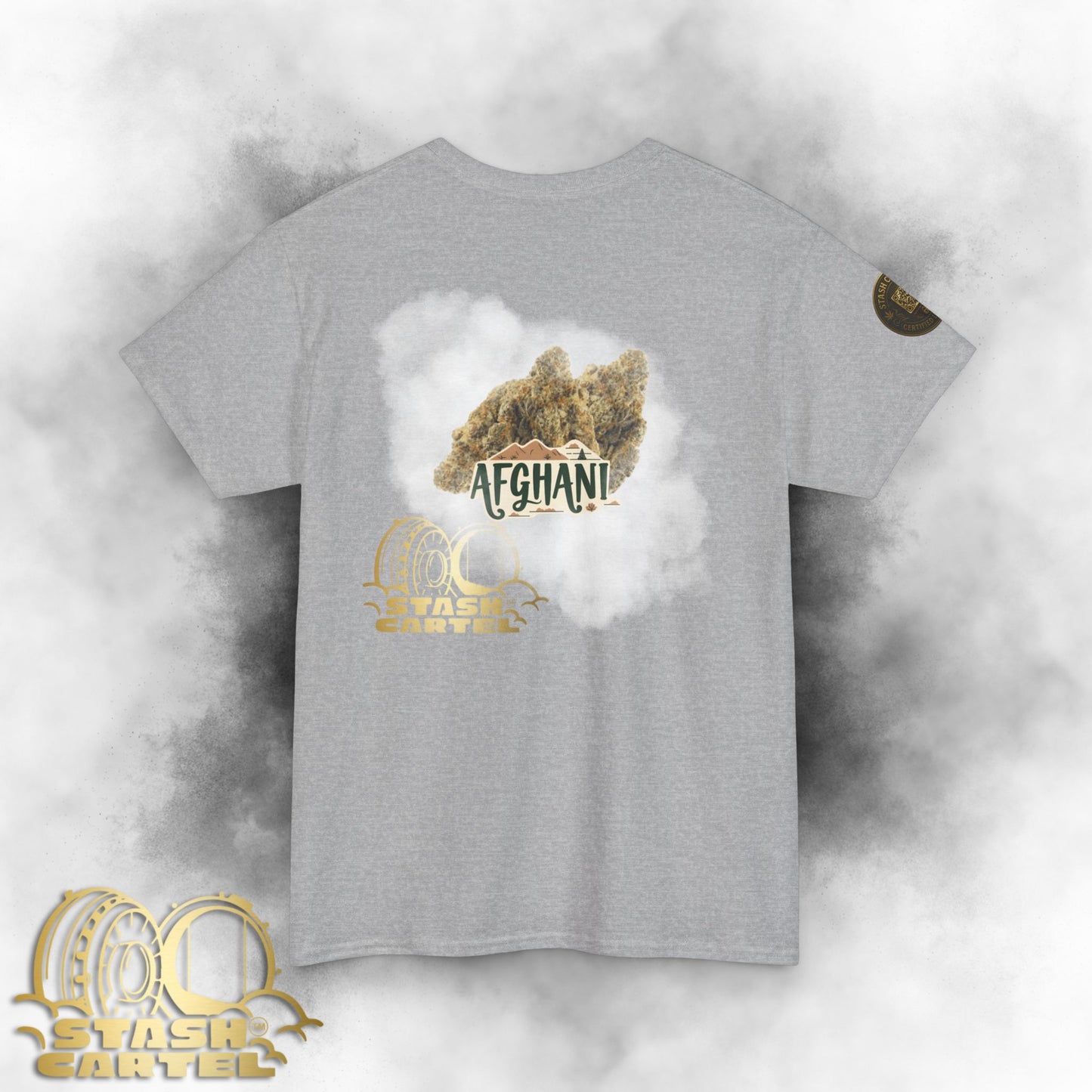 Afghani Tee – Earthy Heritage Indica OG Unisex Heavy Cotton Tee
