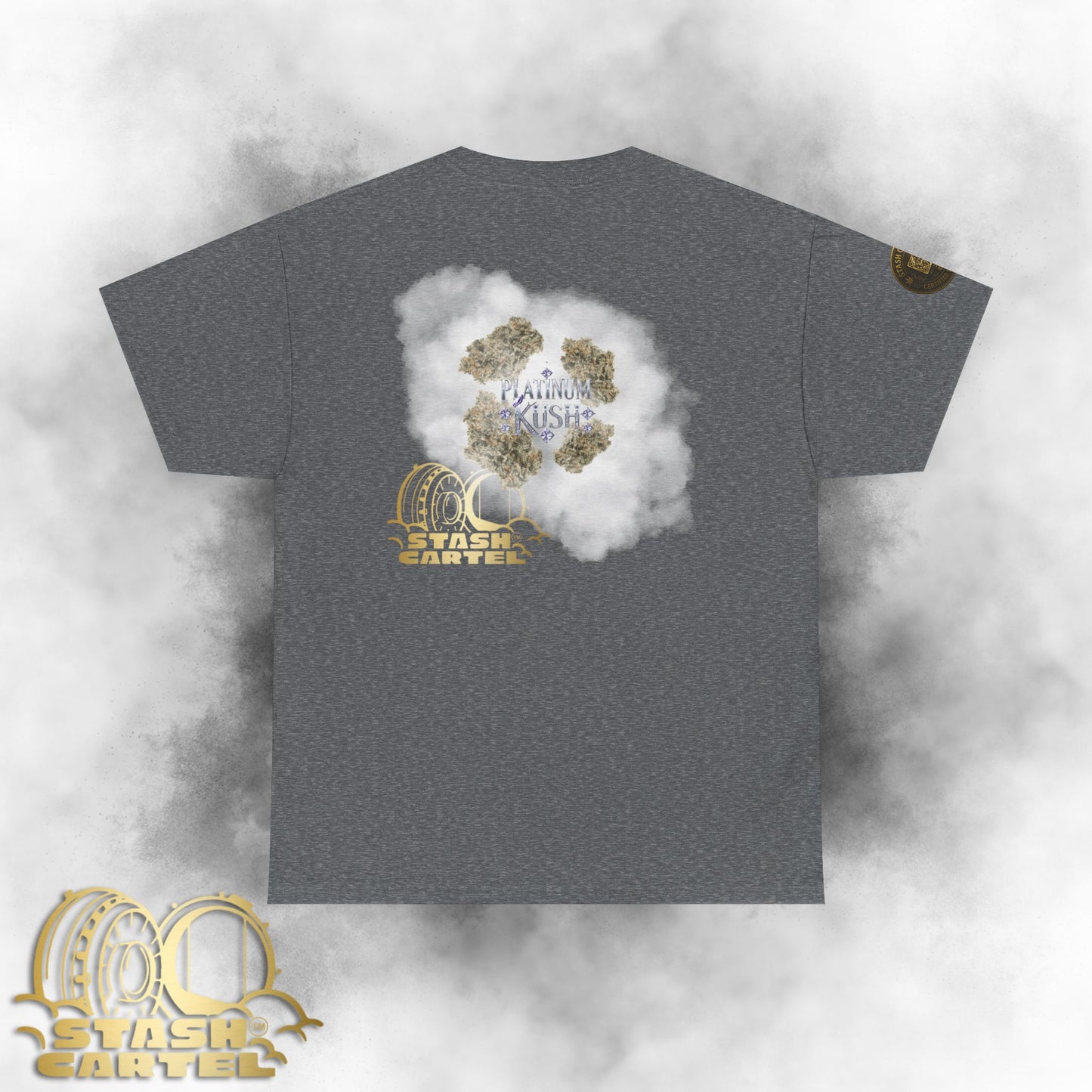 Platinum Kush Tee – Frosty Nightcap Gas Unisex Heavy Cotton Tee