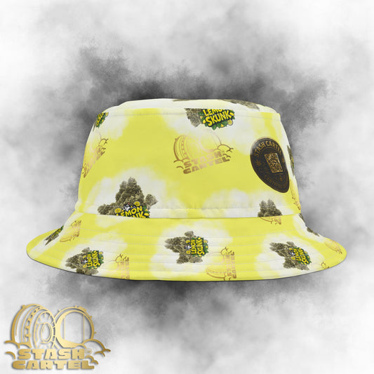 Lemon Skunk Bucket Hat – Sour Citrus Gas with Street Snap