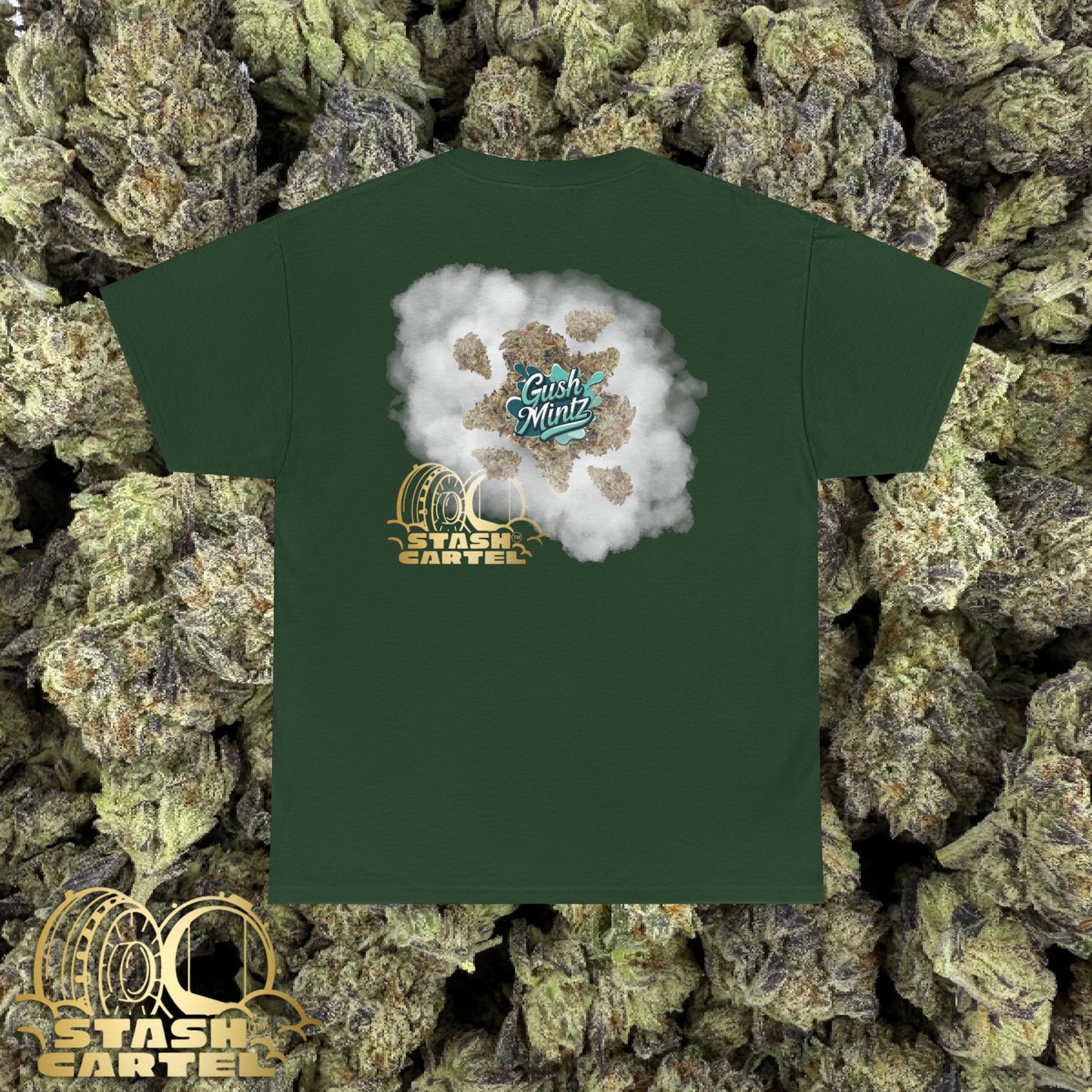 Gush Mintz Tee – Luxury Gas, Frosted Loud Unisex Heavy Cotton Tee