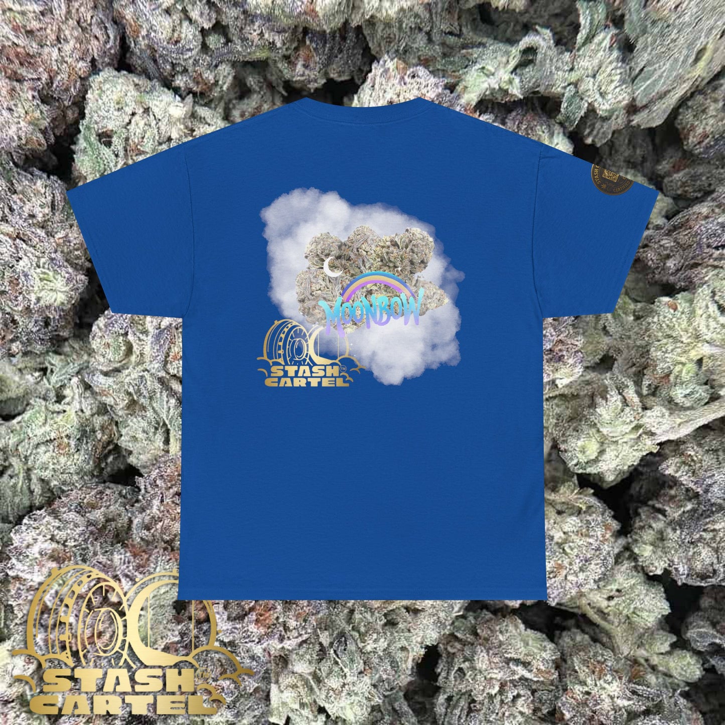 Moonbow Tee – Rainbow Resin Loudwear Unisex Cotton Tee