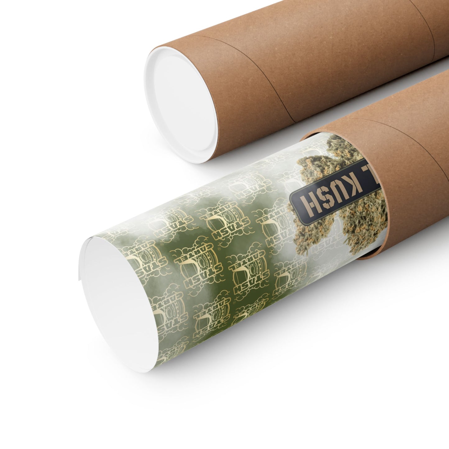 💣🌲 Critical Kush Poster – Classic Indica Wall Art with Spicy Earth & Knockout Calm