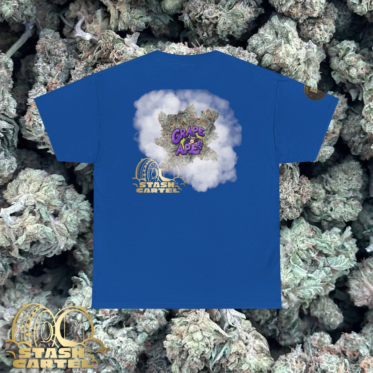Grape Ape Tee – Purple Royalty, Sweet & Sedative Unisex Heavy Cotton Tee