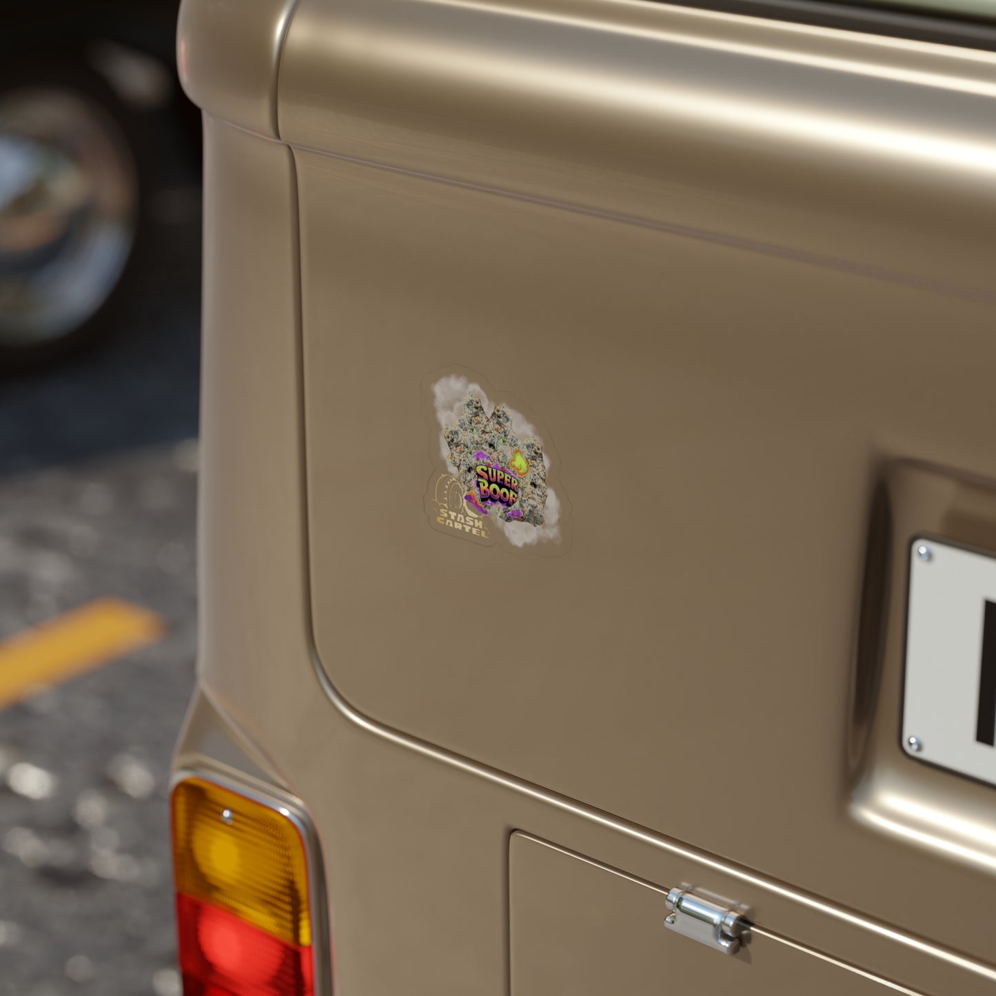 Super Boof Transparent Outdoor Sticker – Cannabis Culture Merch