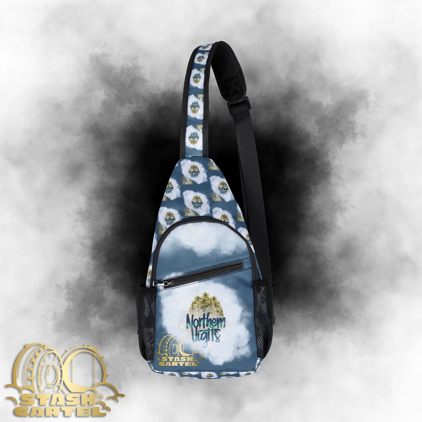 Northern Lights Stash Bag – Cosmic Calm with Carry-On Chill