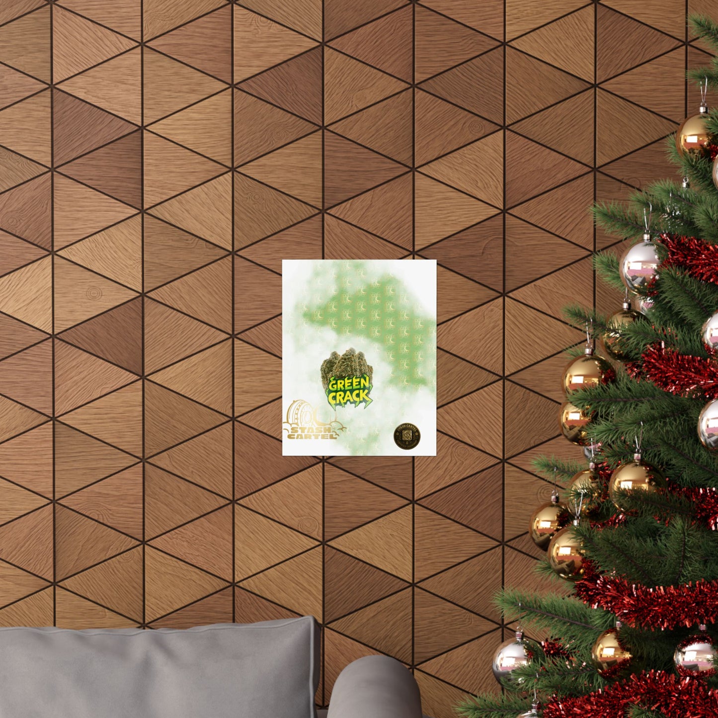 ⚡ "Green Crack" High-Energy Sativa Poster Print