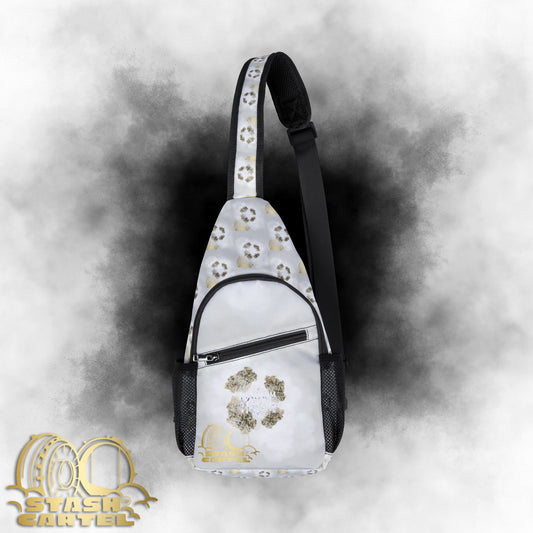 Platinum Kush Stash Bag – Frosted Finish, Stealth Mod