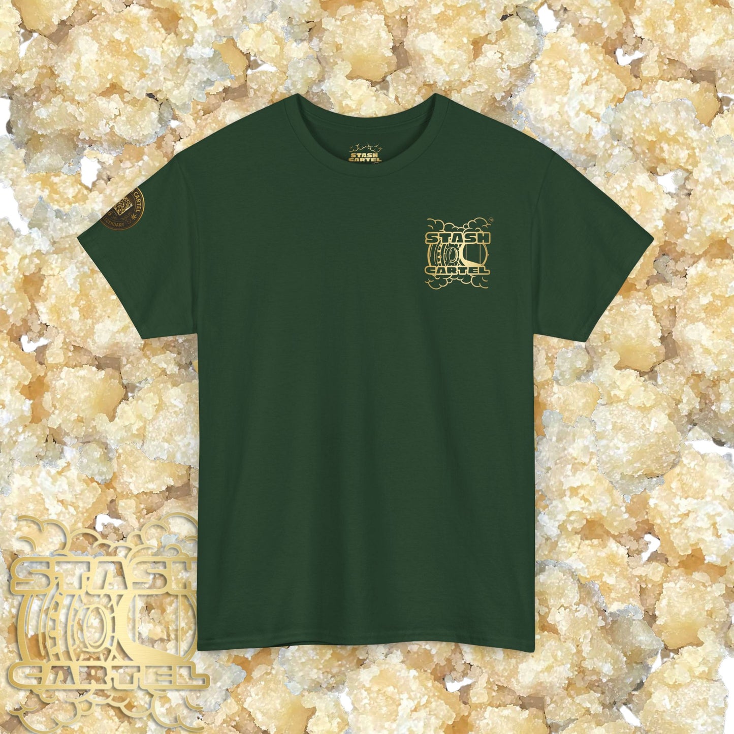 GMO Sherbet Sugar Wax Tee – Full Spectrum Drip, Loud & Creamy Unisex Heavy Cotton Tee