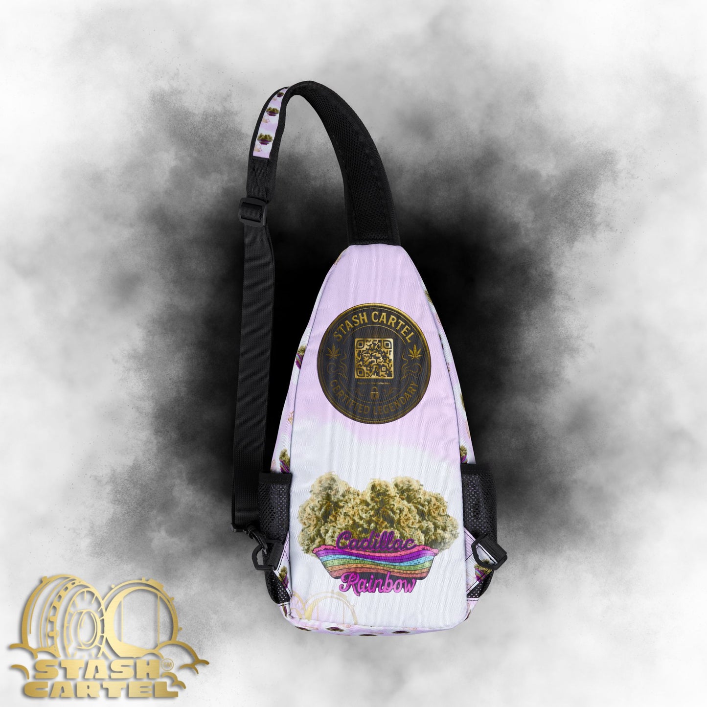 Cadillac Rainbow Stash Bag – Trippy Gas with High-End Shine