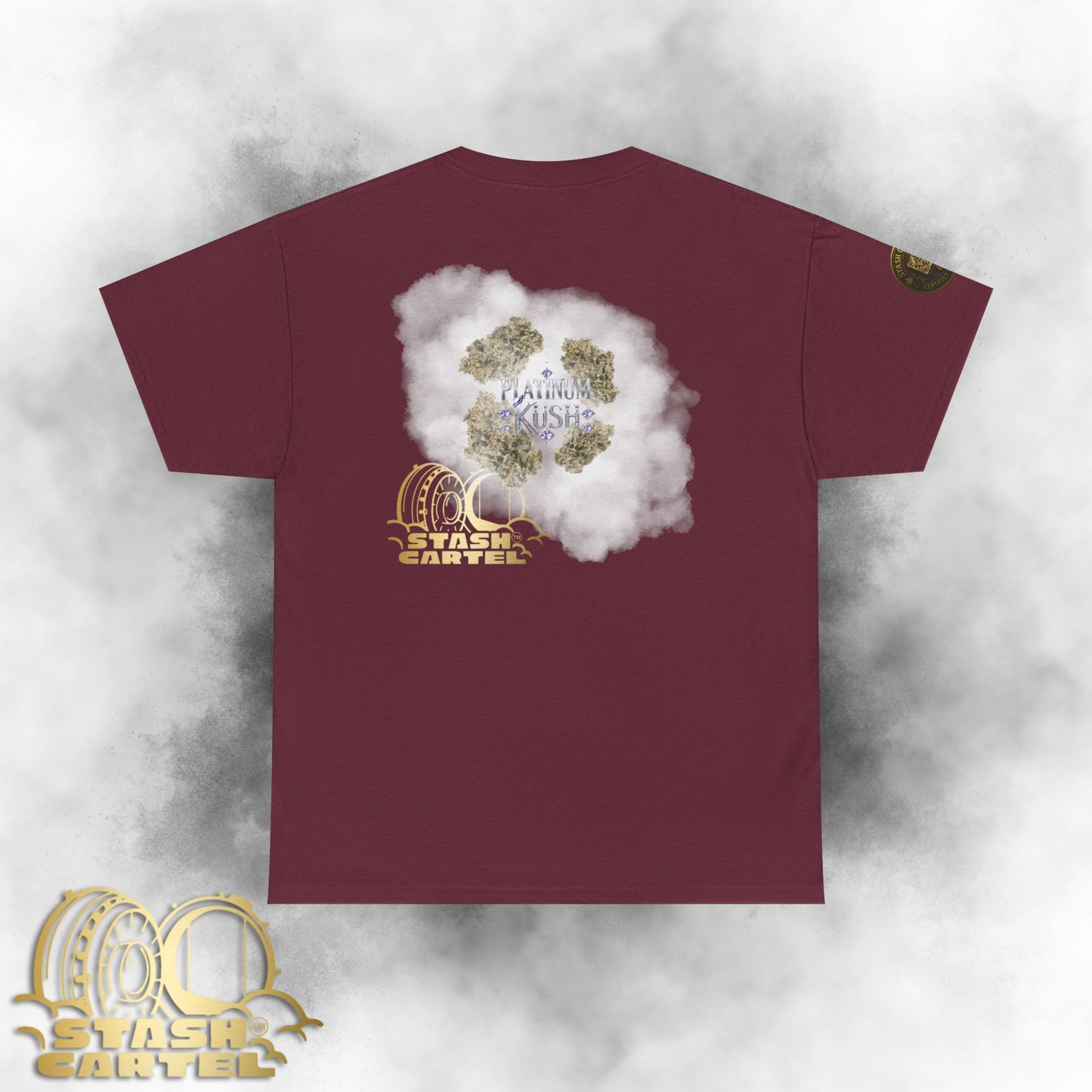 Platinum Kush Tee – Frosty Nightcap Gas Unisex Heavy Cotton Tee