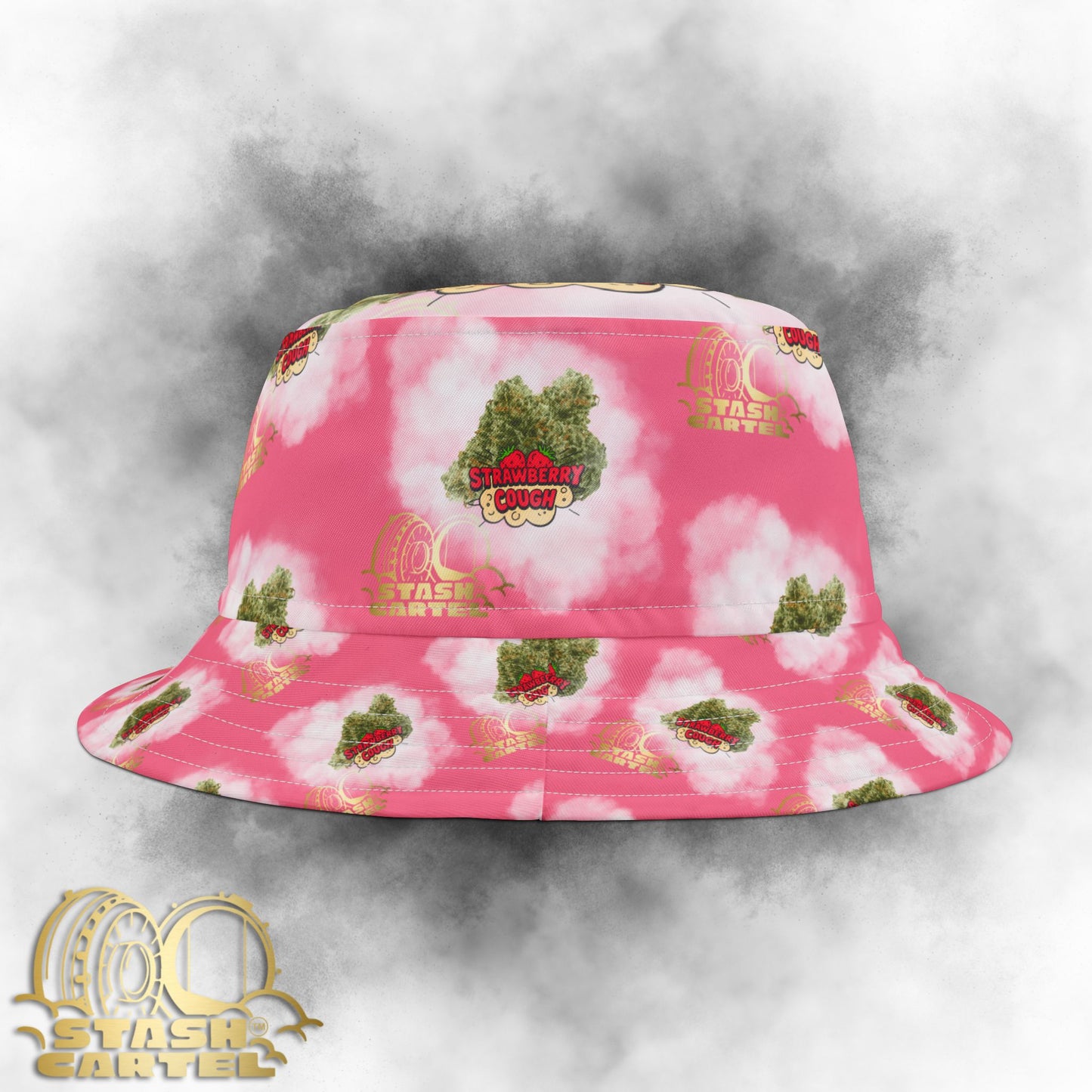 Strawberry Cough Bucket Hat – Sweet Style with a Sudden Kick