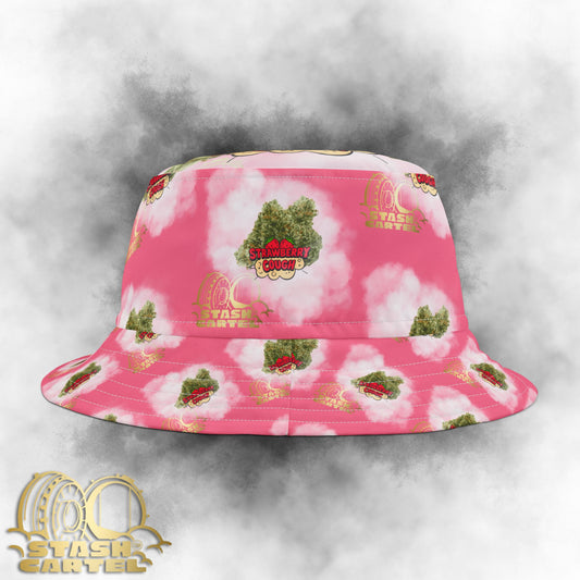 Strawberry Cough Bucket Hat – Sweet Style with a Sudden Kick