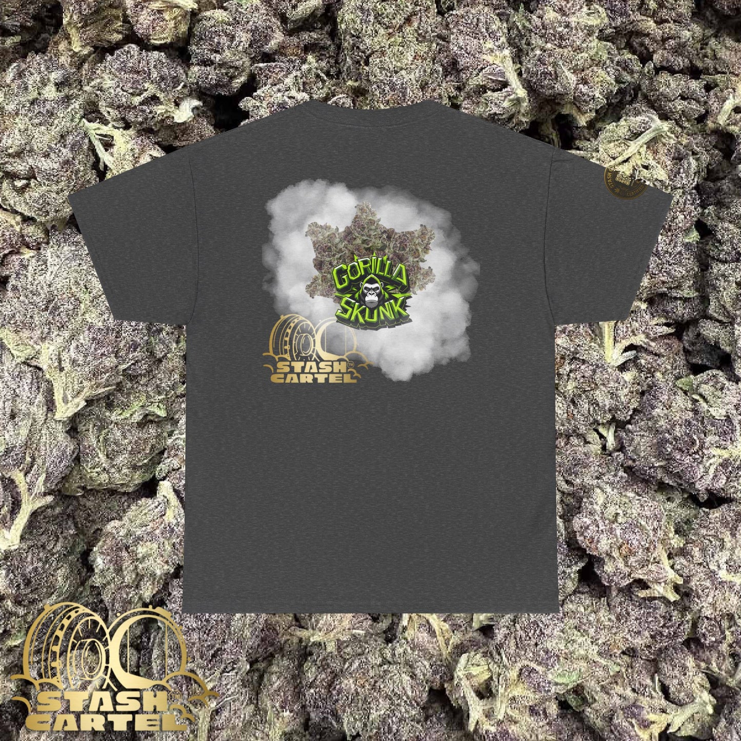 Gorilla Skunk Tee – Primal Funk Meets Classic Skunk Unisex Heavy Cotton Tee