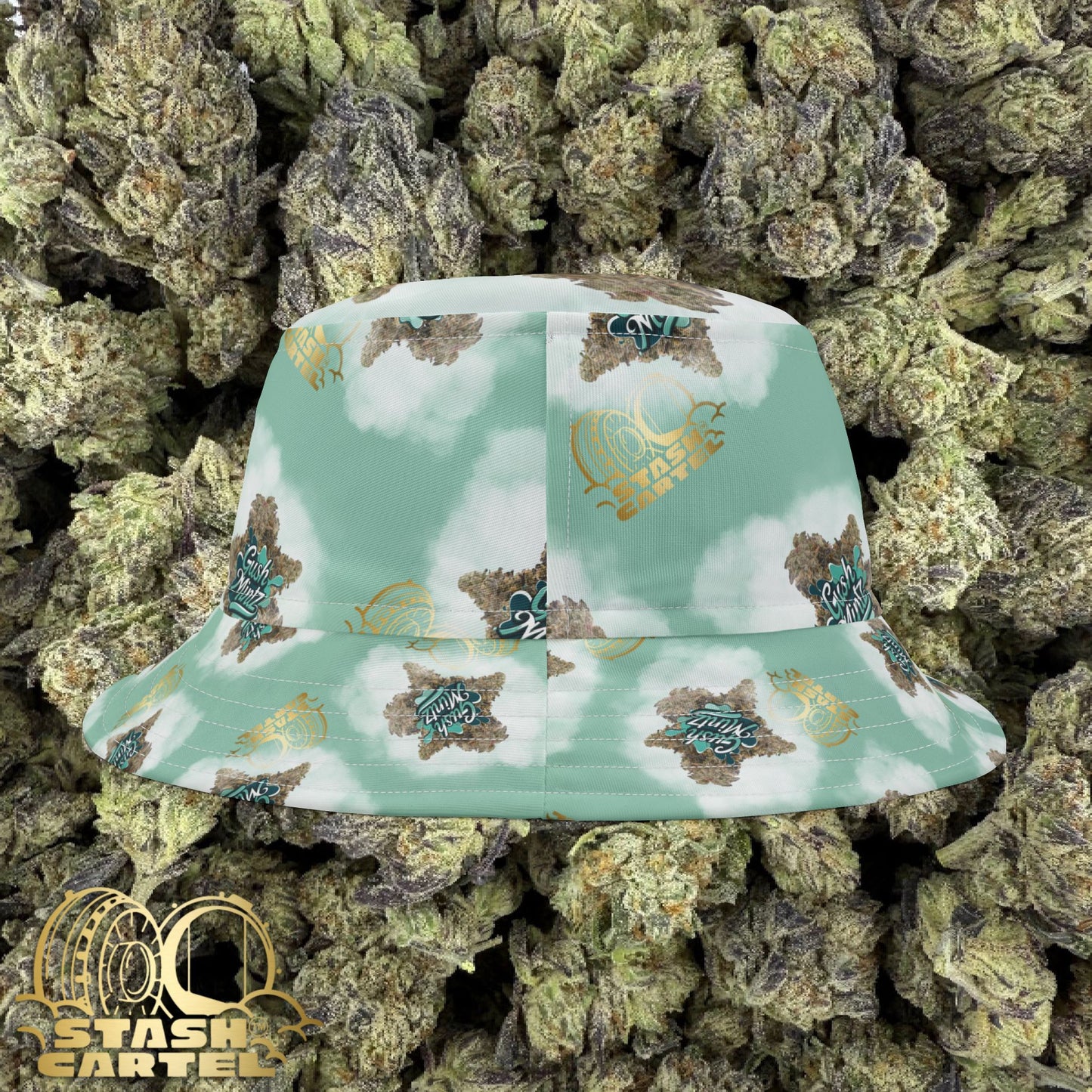 Gush Mintz Bucket Hat – Ice-Cold Cool with Candy Gas Vibes