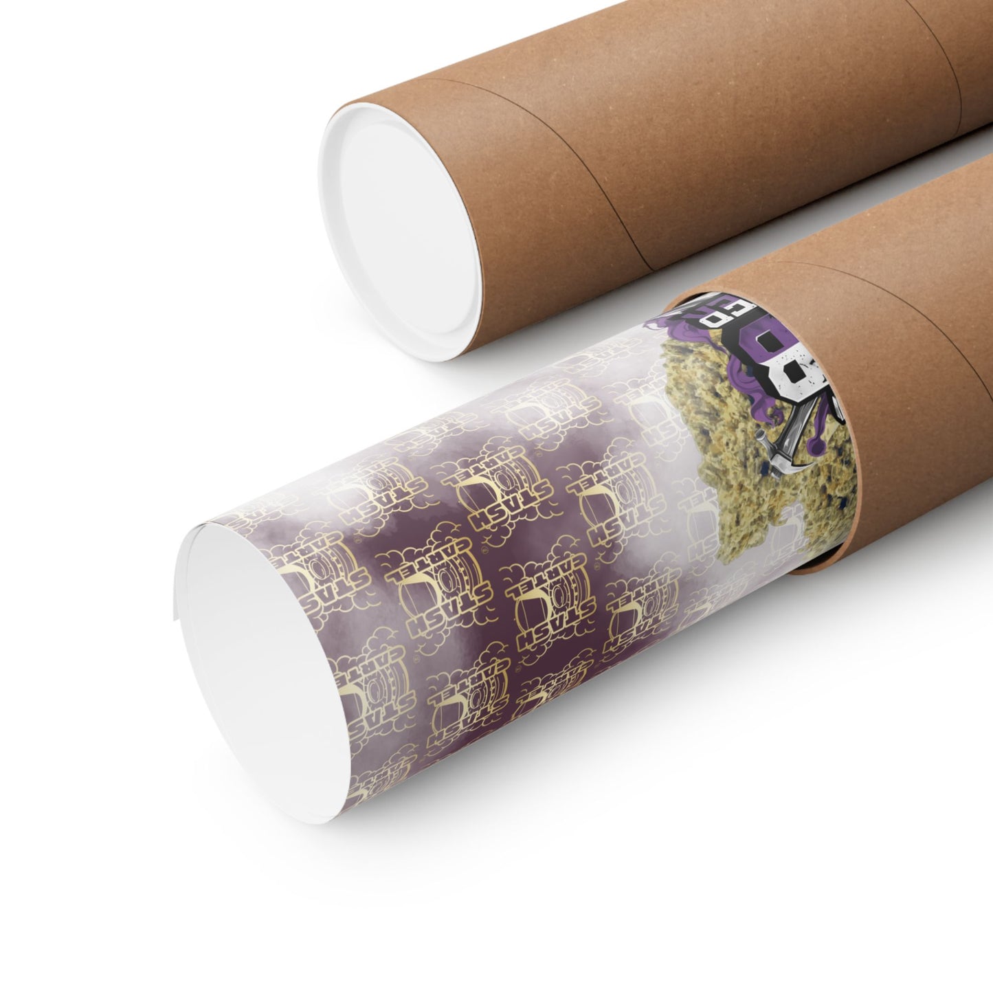 🔨💤 Nine Pound Hammer Poster – Heavy Indica Wall Art with Grape & Lime Terps