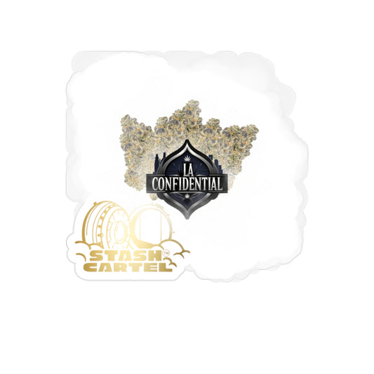 LA Confidential Transparent Outdoor Sticker – Stoner Lifestyle Art