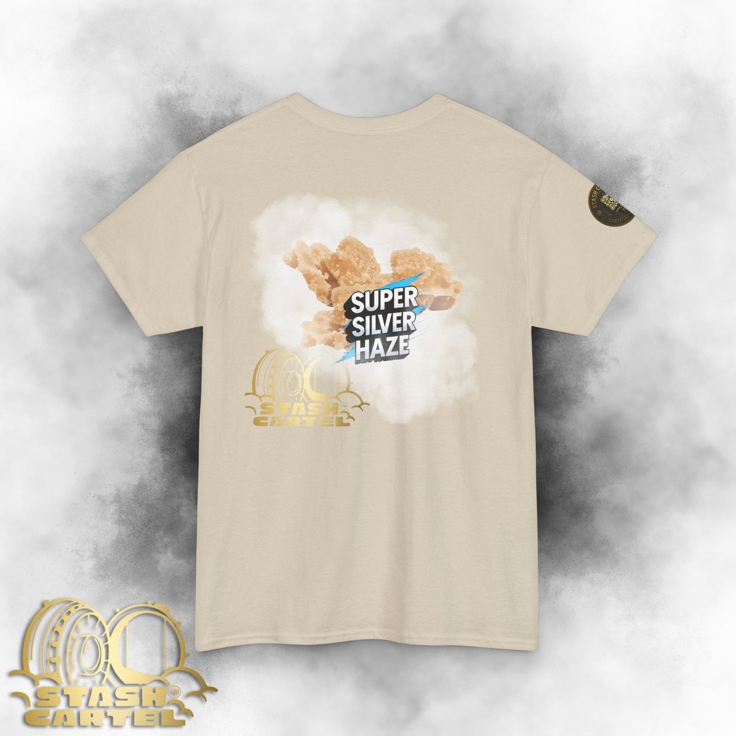 Super Silver Haze Sugar Wax Tee – Classic Energy, Dab-Level Intensity Unisex Heavy Cotton Tee