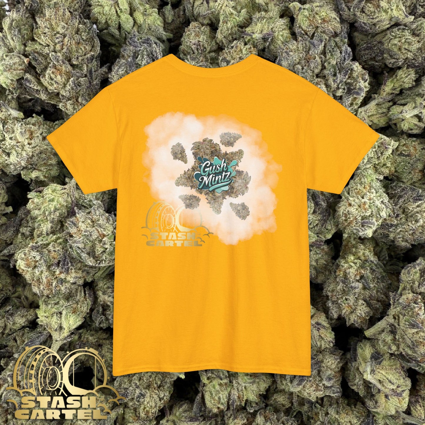 Gush Mintz Tee – Luxury Gas, Frosted Loud Unisex Heavy Cotton Tee