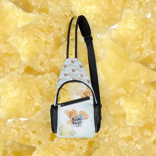 Super Silver Haze Crumble Stash Bag – Waxed Out Energy in a Classic Chrome Carry