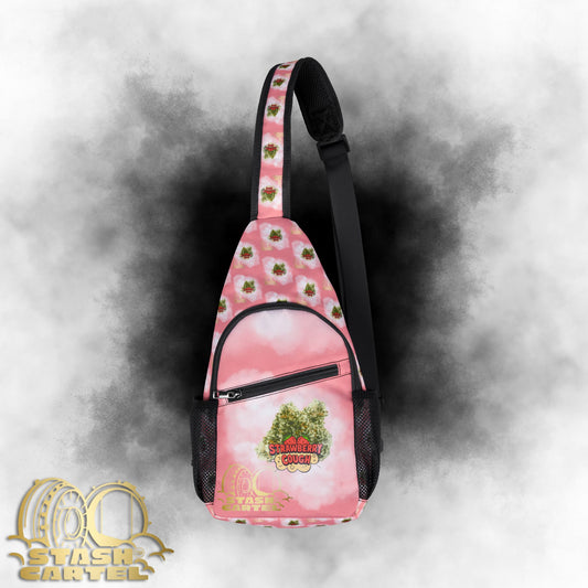 Strawberry Cough Stash Bag – Sweet Inhale, Loud Exhale