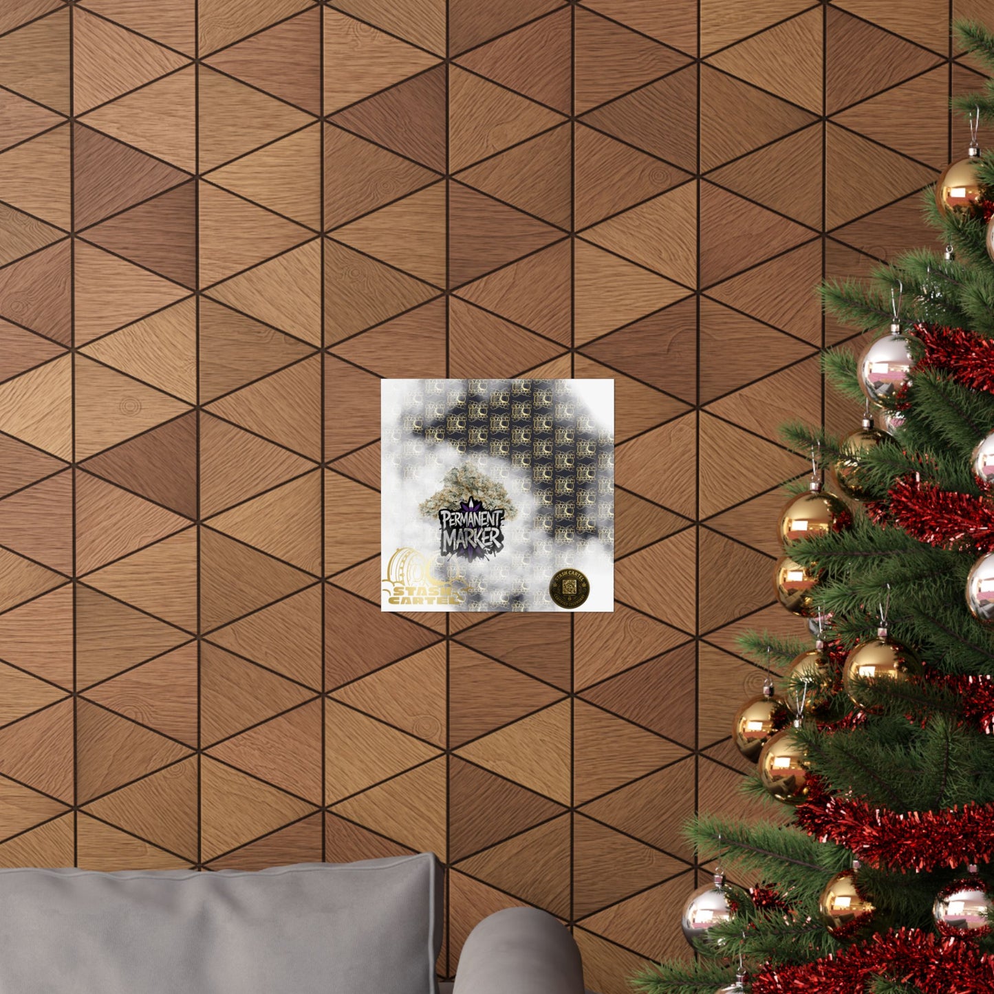 🖊️💥 Permanent Marker Poster – Loud Hybrid Wall Print with Candy Gas & Funk