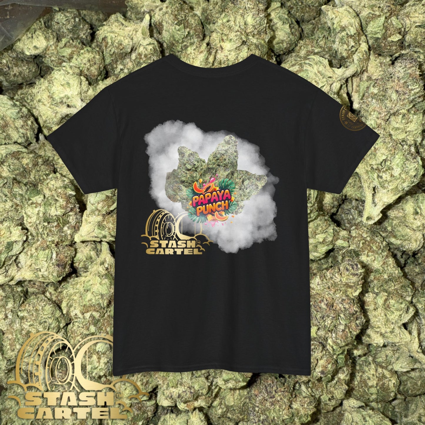 Papaya Punch Tee – Exotic Fruit Funk Unisex Cotton Tee