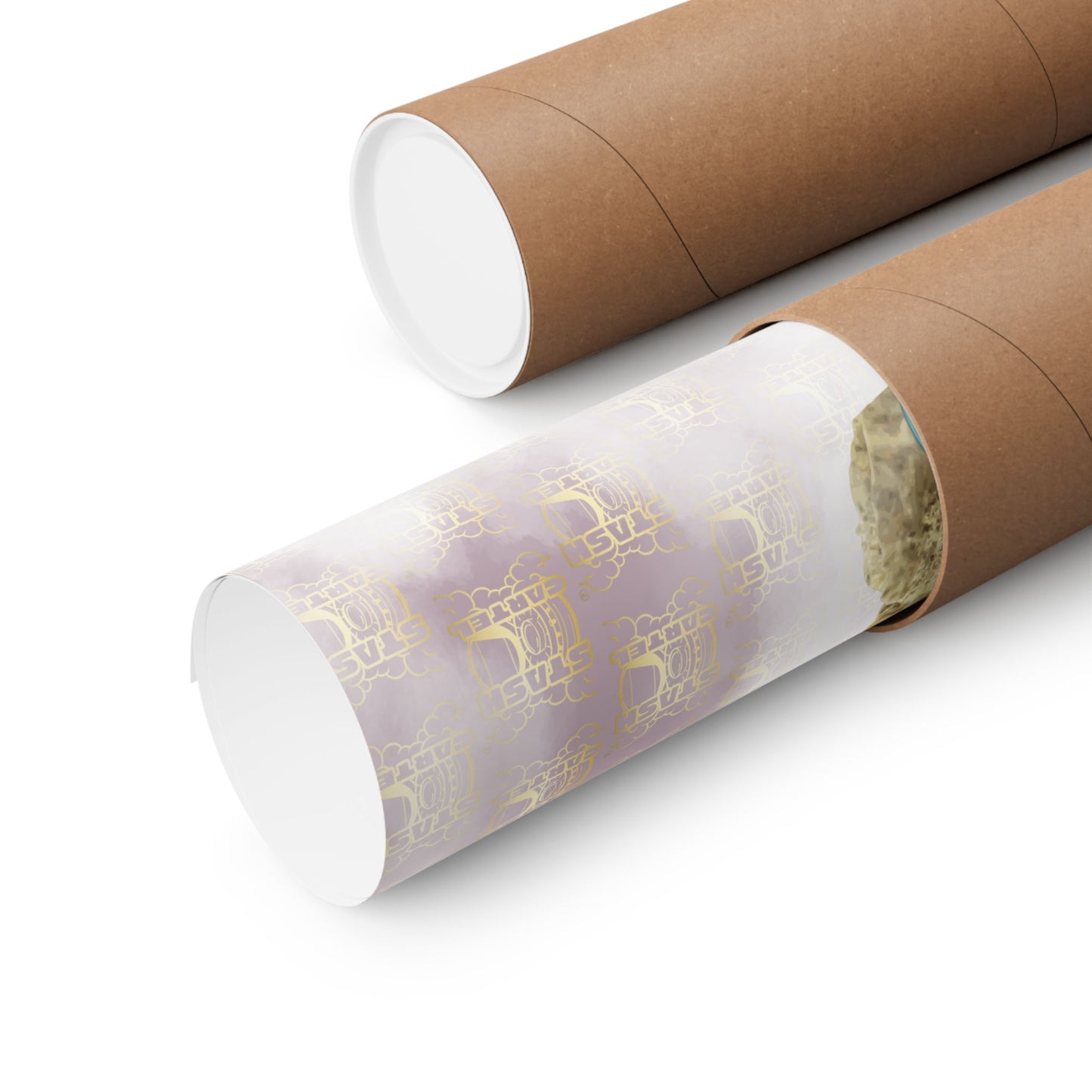 🍦🔥 Gelatti Poster – Bold Hybrid Art with Creamy Gelato & Biscotti Terps
