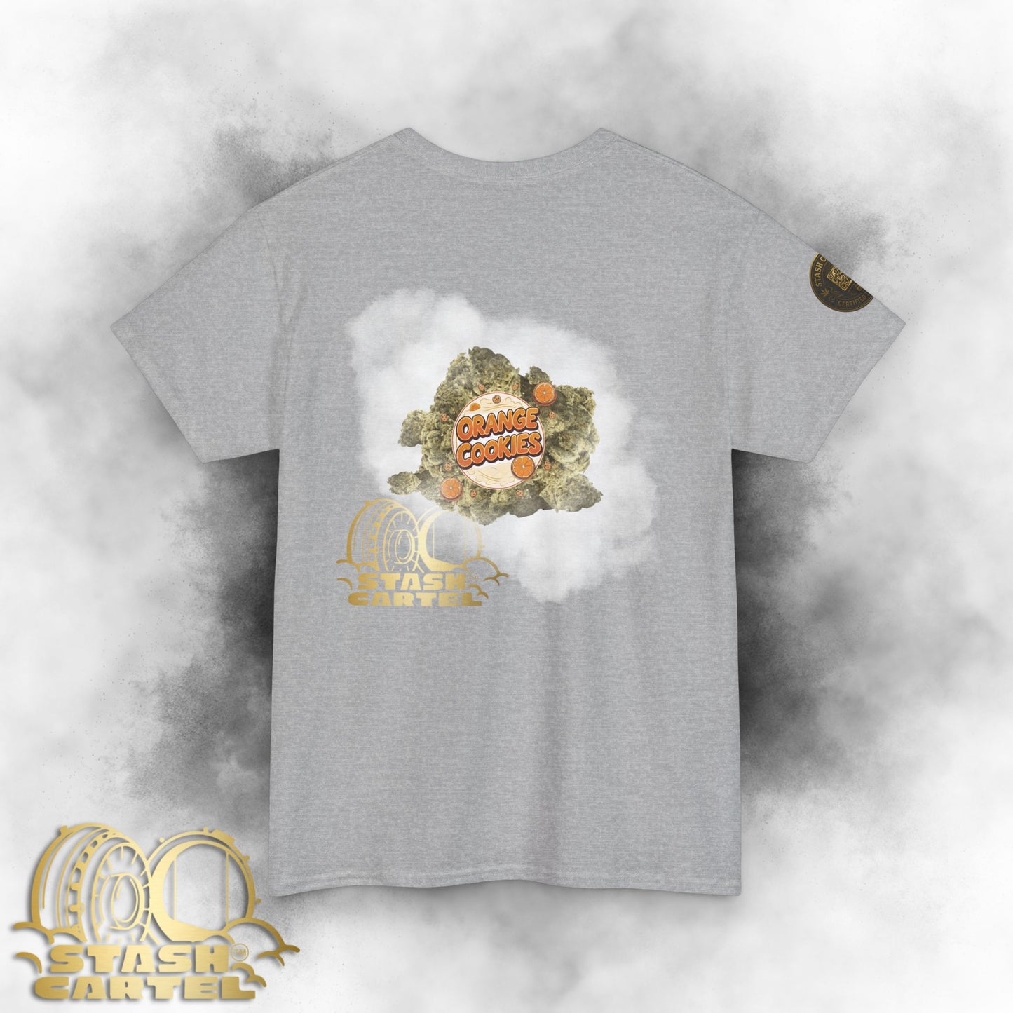 Orange Cookies Tee – Zesty Cream Dream Unisex Cotton Tee
