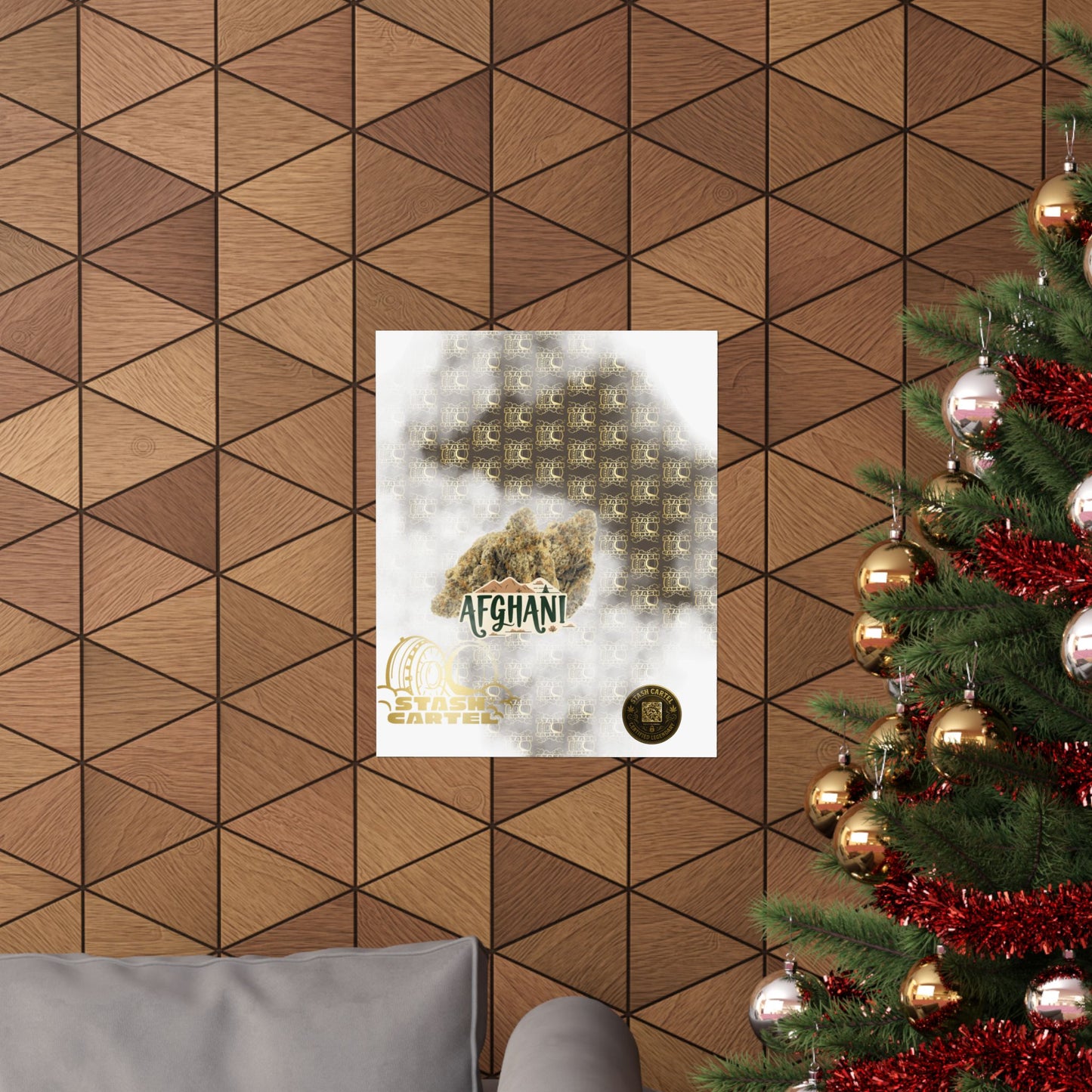 🧿 "Afghani" Landrace Indica Heritage Poster