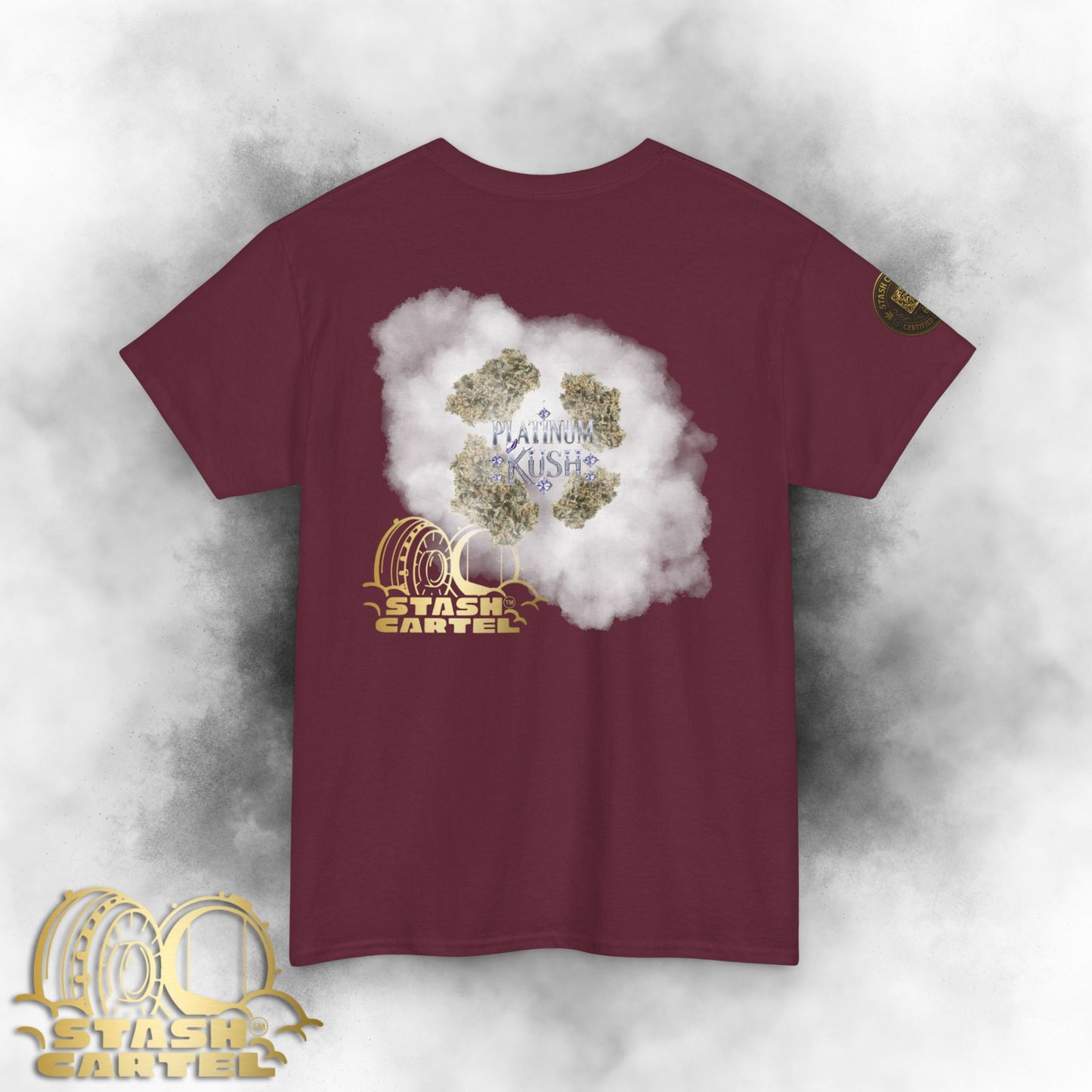 Platinum Kush Tee – Frosty Nightcap Gas Unisex Heavy Cotton Tee