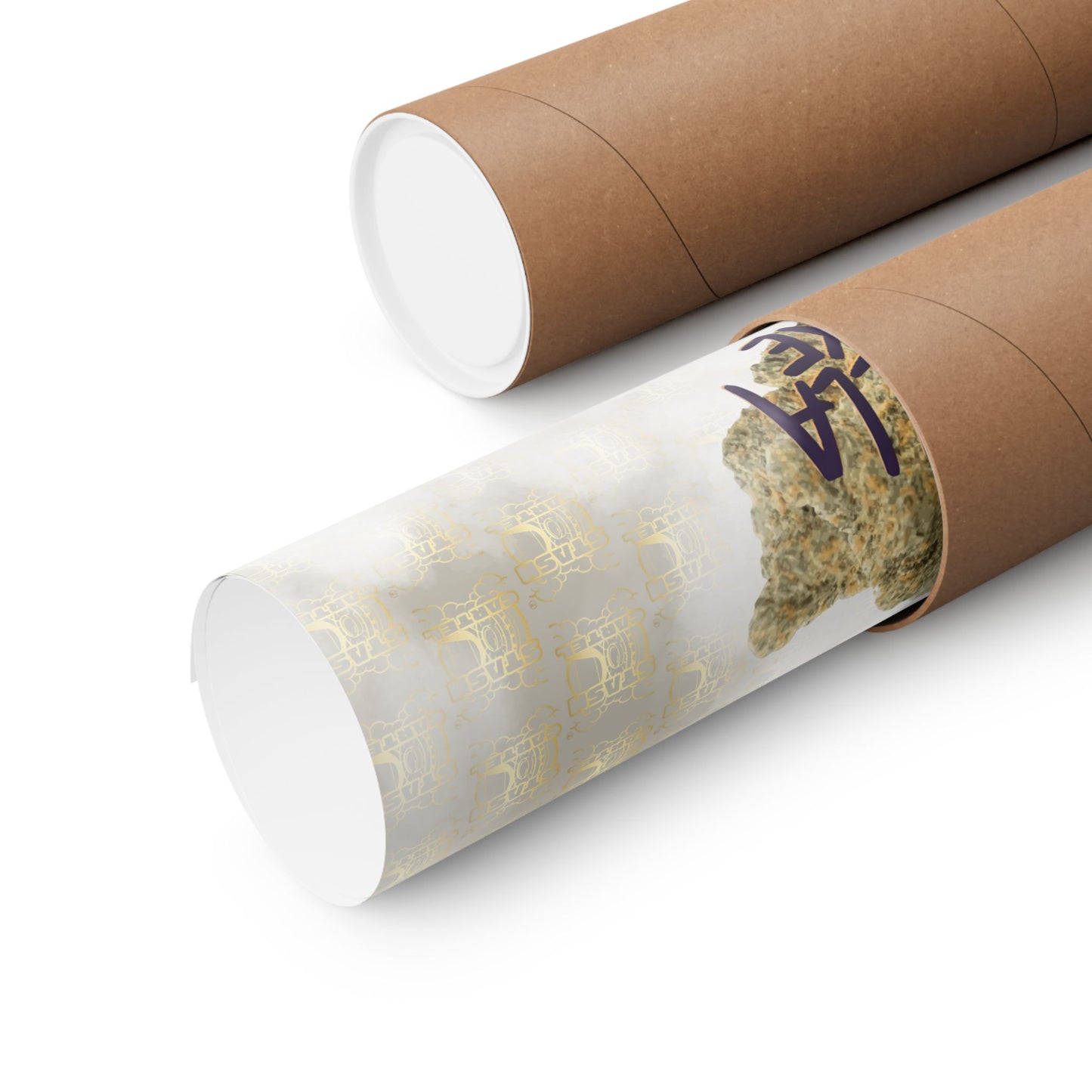 🎂🦍 Gorilla Cake Poster – Dessert Gas Hybrid Wall Art with Sticky Terps