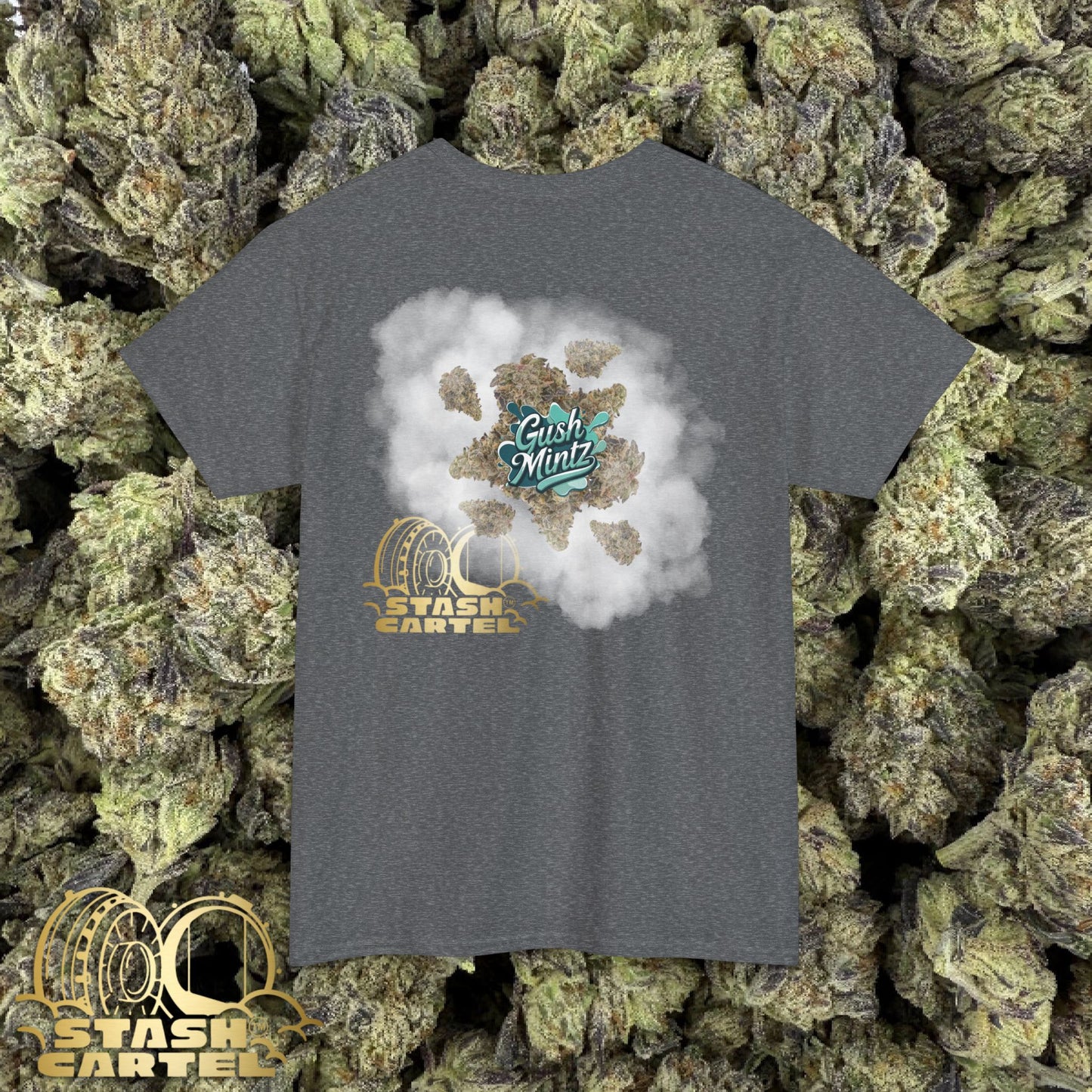 Gush Mintz Tee – Luxury Gas, Frosted Loud Unisex Heavy Cotton Tee