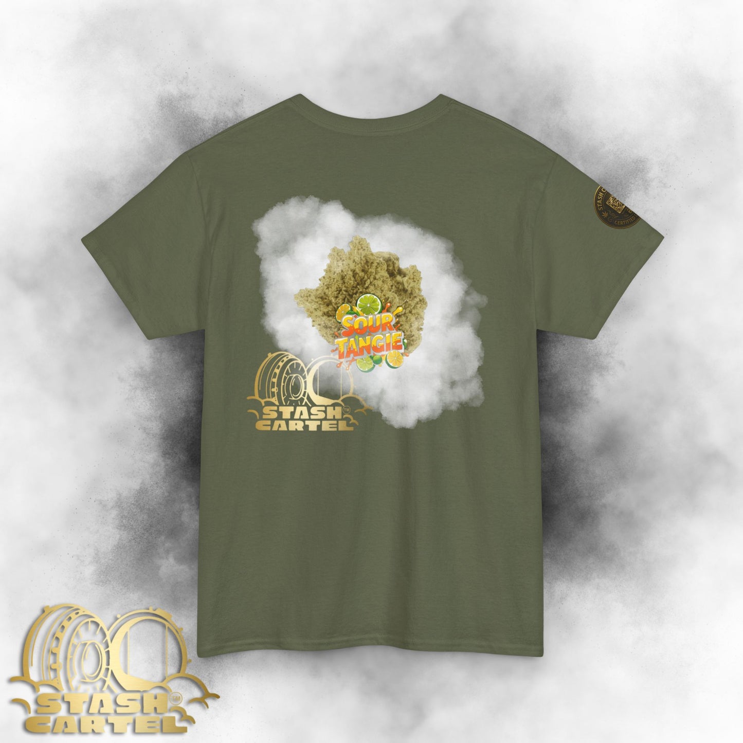Sour Tangie Tee – Citrus Fuel Uplift Unisex Cotton Tee