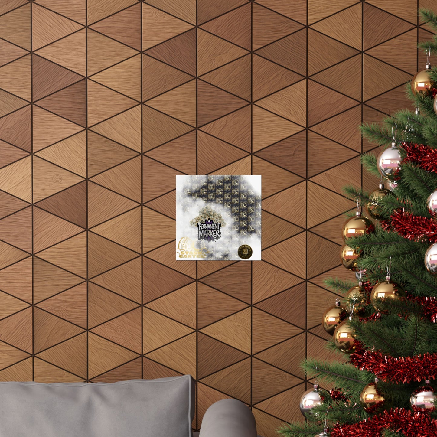 🖊️💥 Permanent Marker Poster – Loud Hybrid Wall Print with Candy Gas & Funk