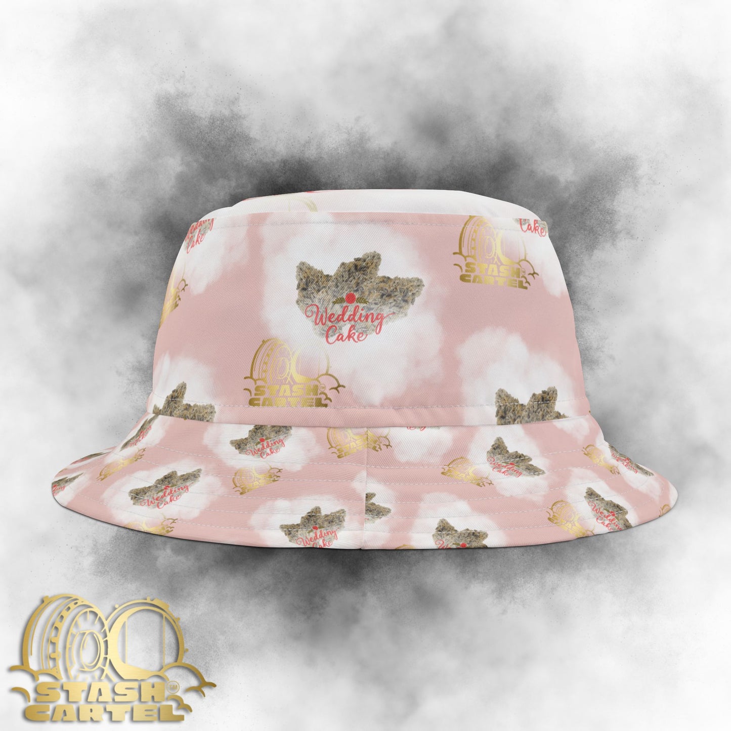 Wedding Cake Bucket Hat – Dessert-Dripped Style with Celebratory Vibes