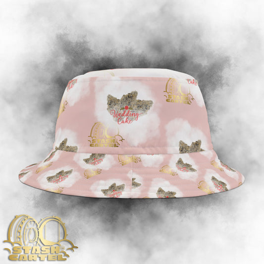Wedding Cake Bucket Hat – Dessert-Dripped Style with Celebratory Vibes