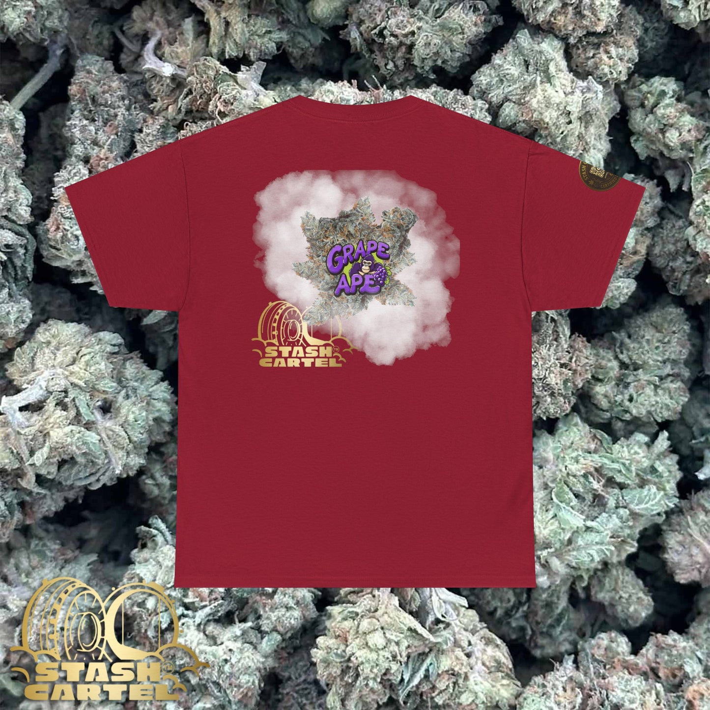 Grape Ape Tee – Purple Royalty, Sweet & Sedative Unisex Heavy Cotton Tee