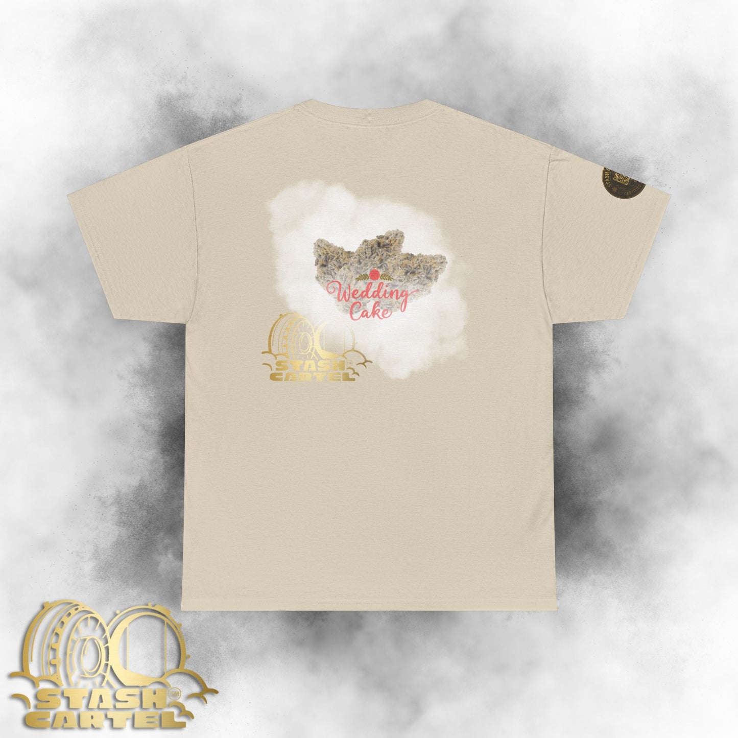Wedding Cake Tee – Dessert Gas Drip Unisex Heavy Cotton Tee
