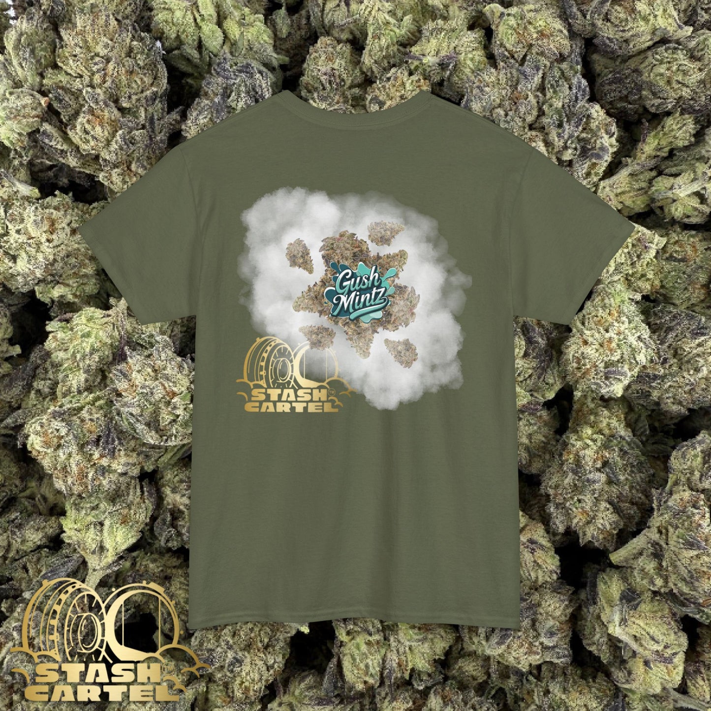 Gush Mintz Tee – Luxury Gas, Frosted Loud Unisex Heavy Cotton Tee