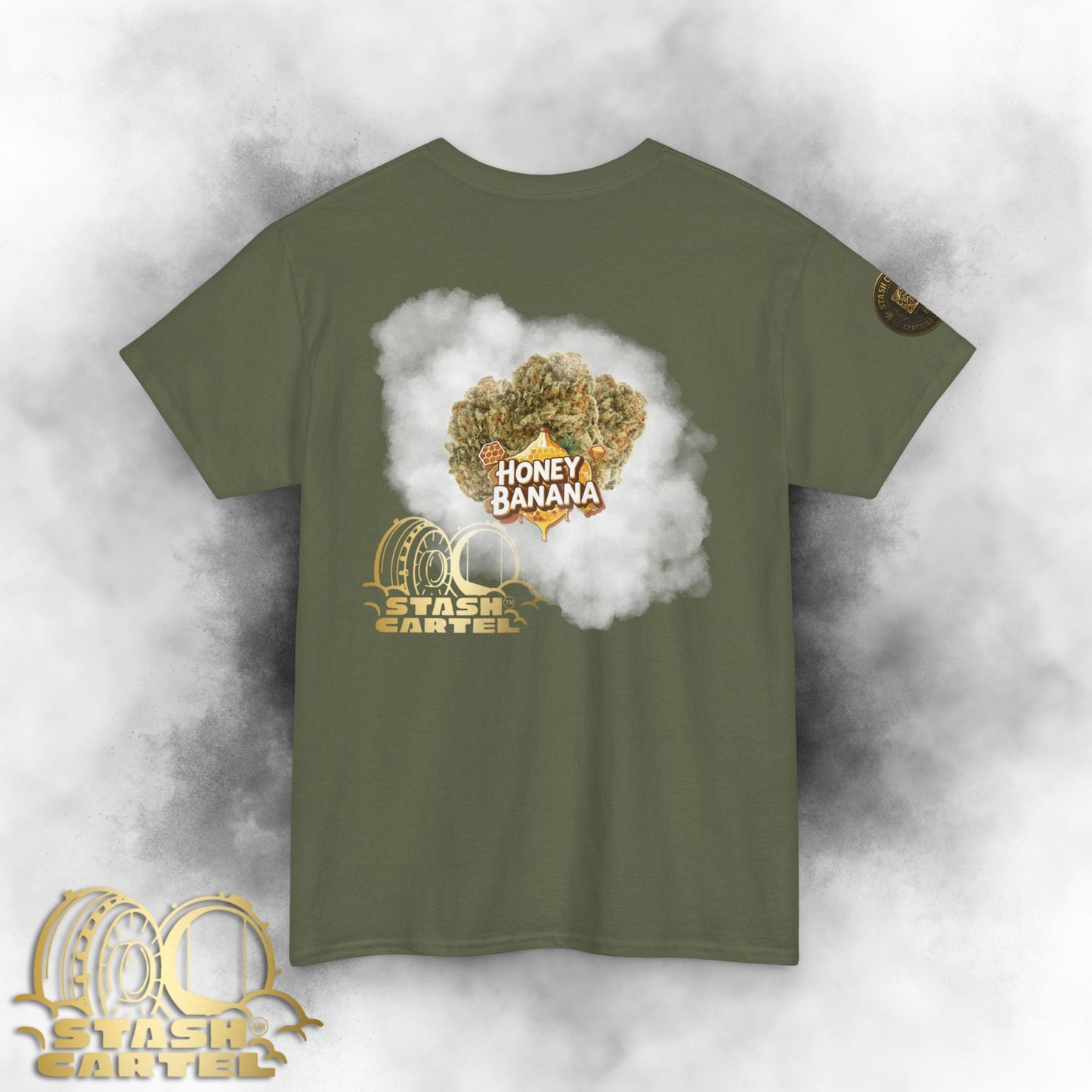 Honey Banana Tee – Dessert Funk Fusion Unisex Heavy Cotton Tee