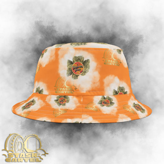 Tangerine Dream Bucket Hat – Bright Citrus Drip for Optimistic Vibes