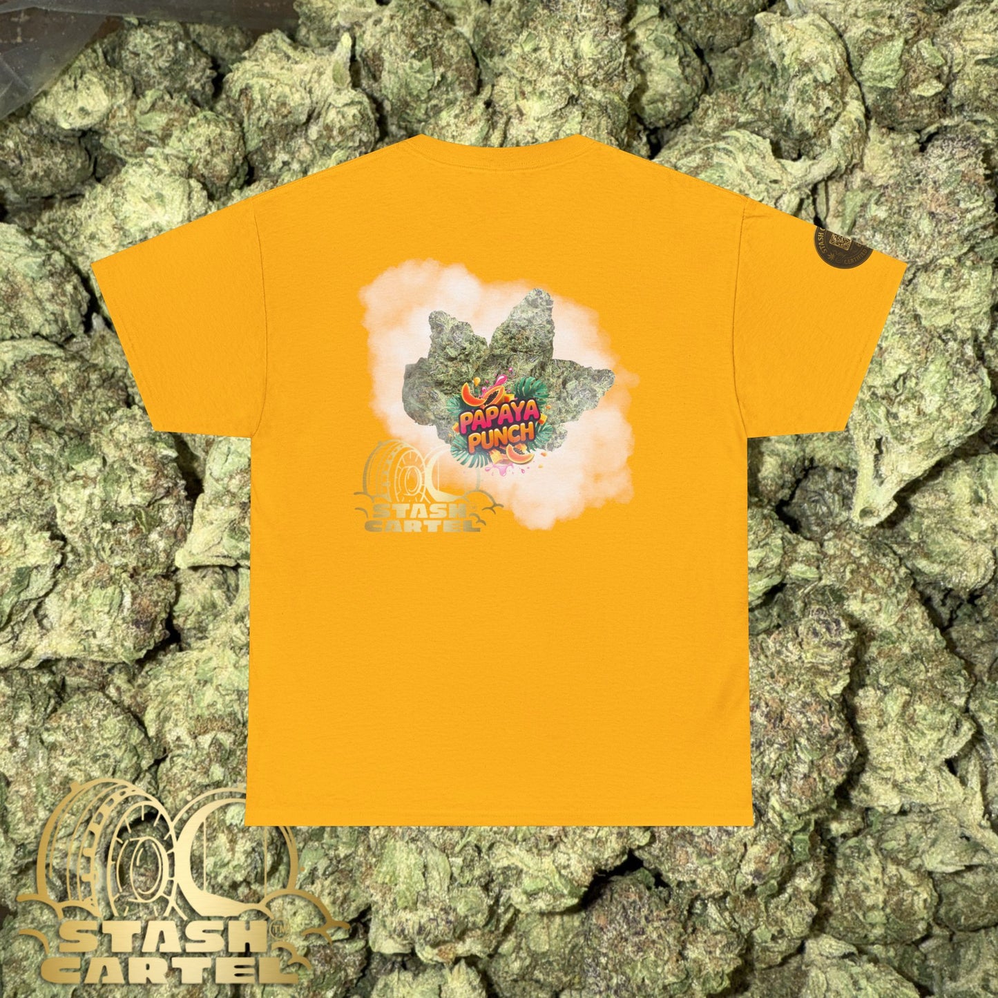 Papaya Punch Tee – Exotic Fruit Funk Unisex Cotton Tee