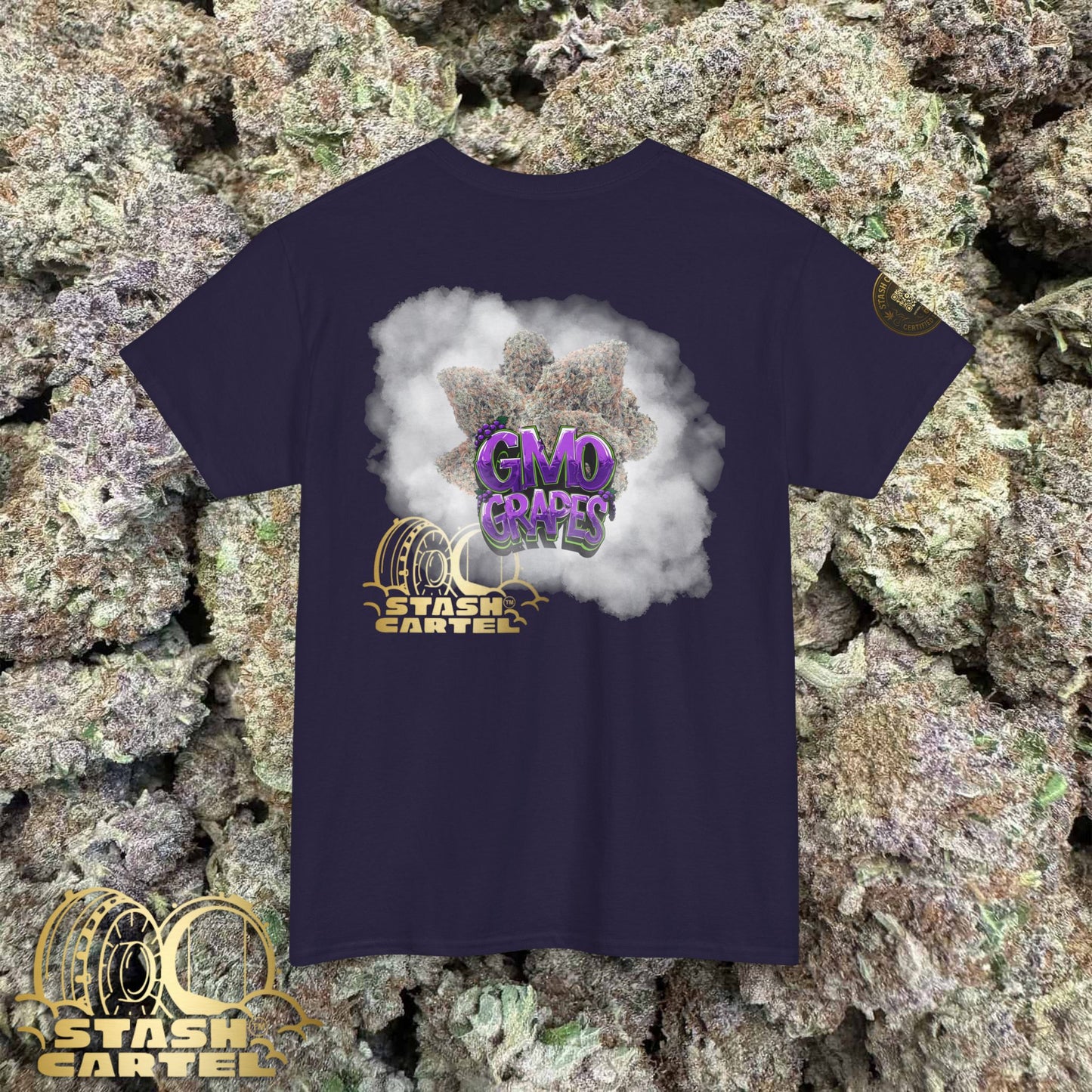 GMO Grapes Tee – Heavy Funk, Purple Drip, Legendary Loud Unisex Graphic Tee
