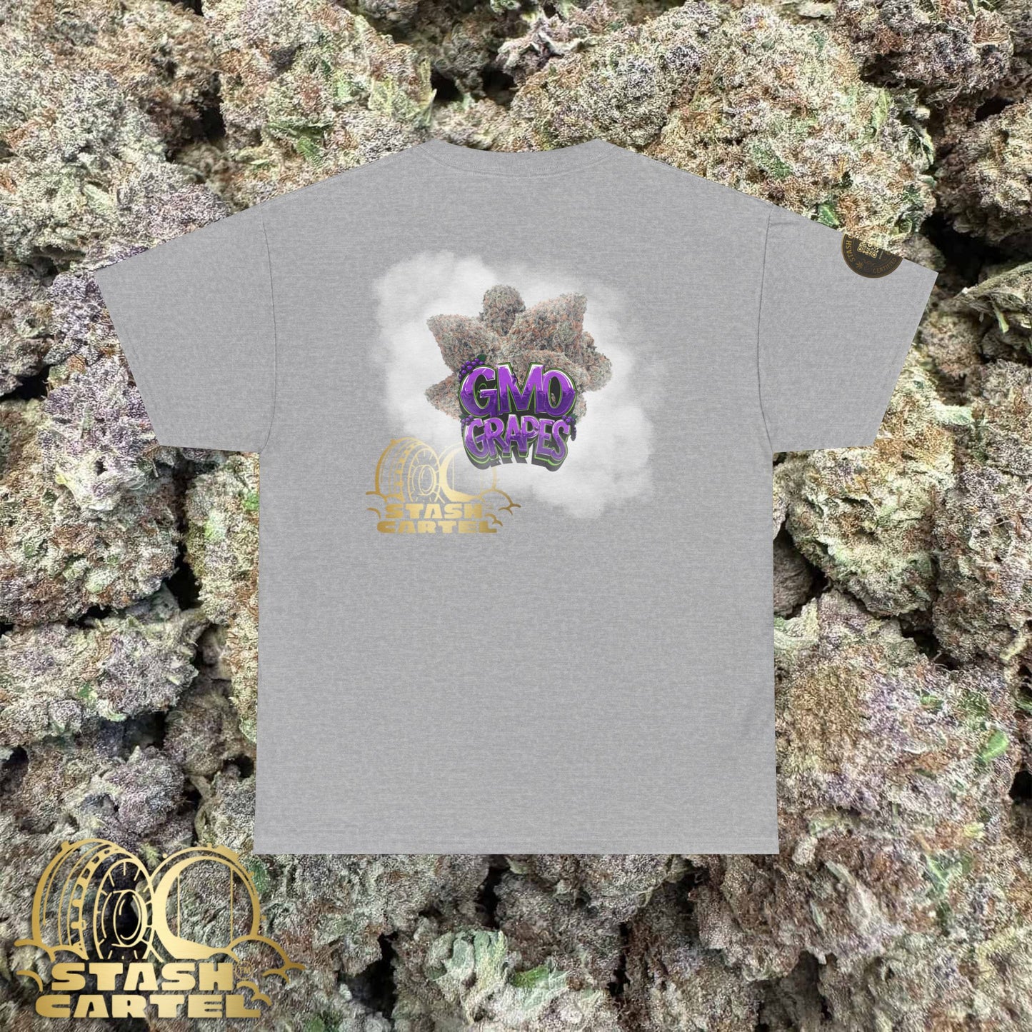 GMO Grapes Tee – Heavy Funk, Purple Drip, Legendary Loud Unisex Graphic Tee